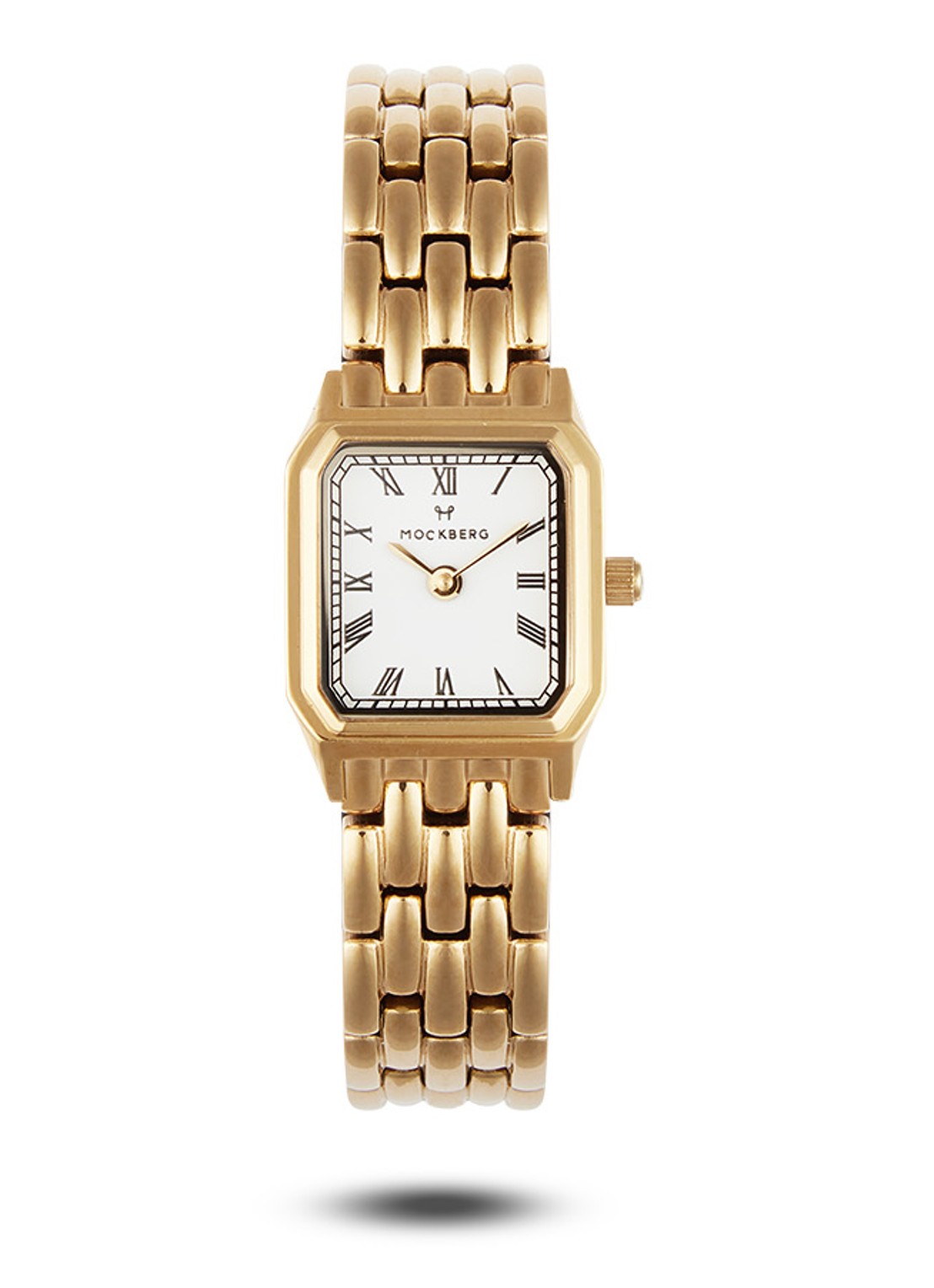 Mockberg Classic horloge 25 mm MO334 - voorkant goud