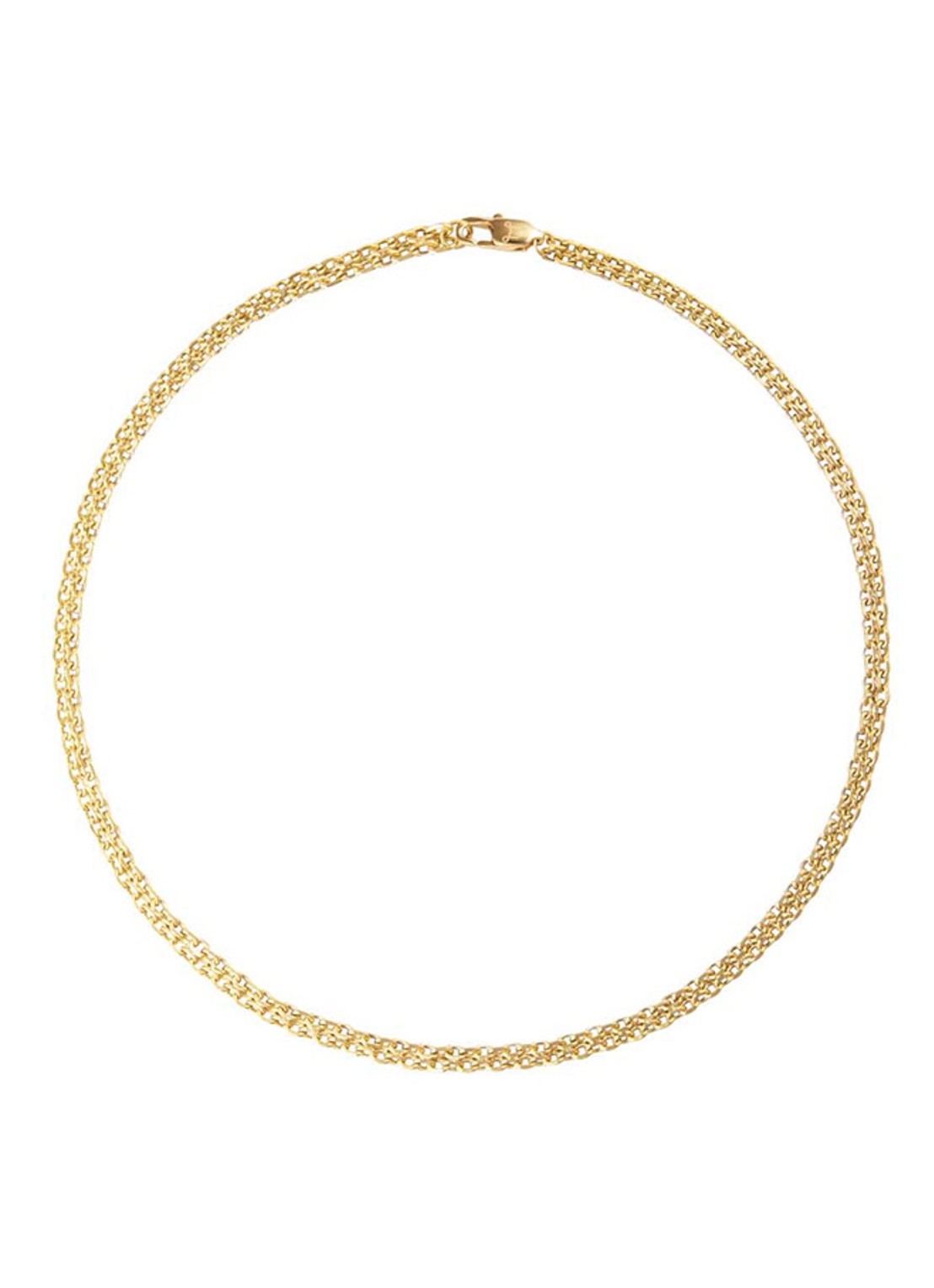 Mockberg Darling ketting MO235 - voorkant goud
