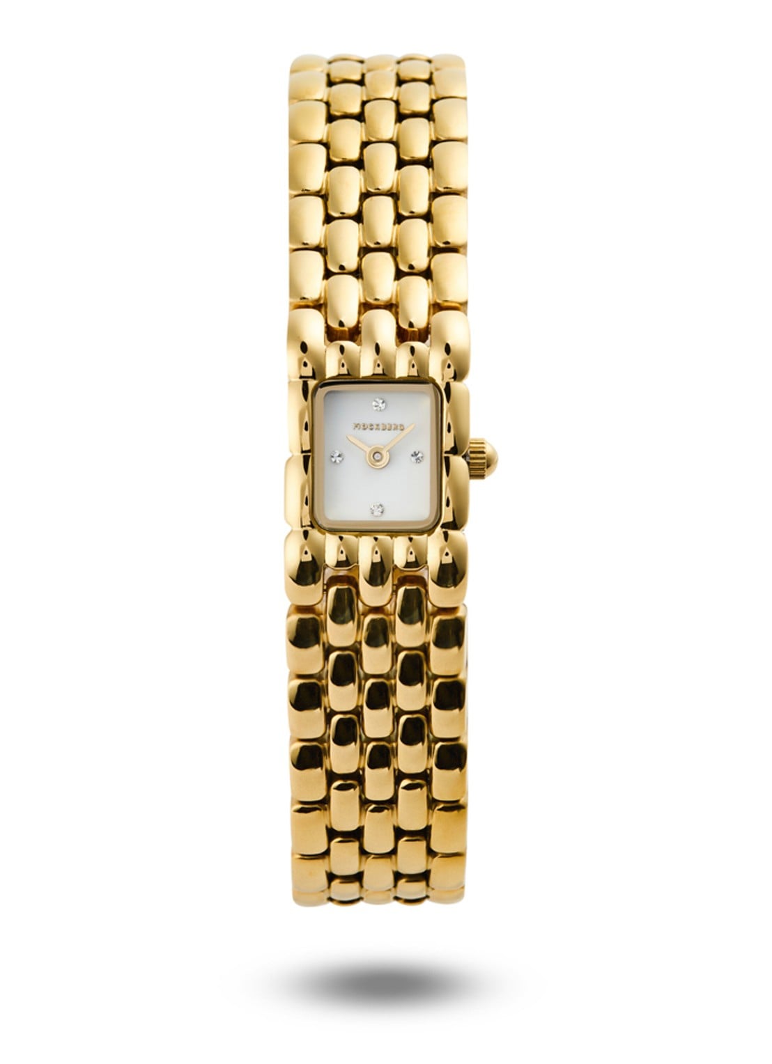 Mockberg Eternal Gold horloge MB2087 - voorkant 5 goud