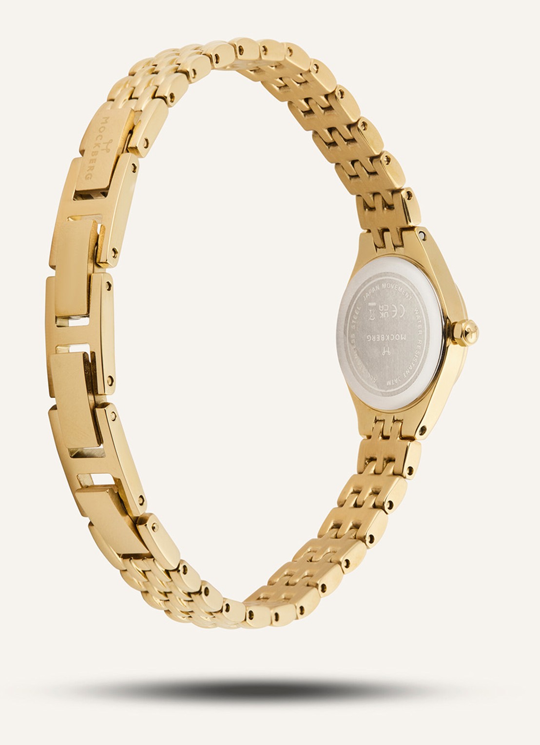 Mockberg Heritage horloge MB1615 - detail 5 goud