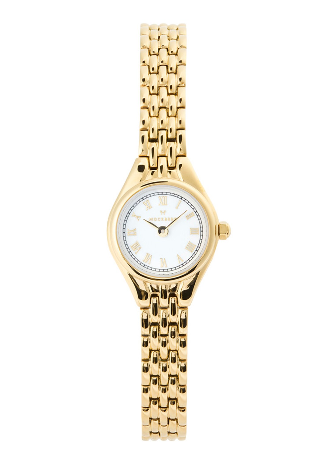 Mockberg Heritage horloge MB1615 - voorkant goud