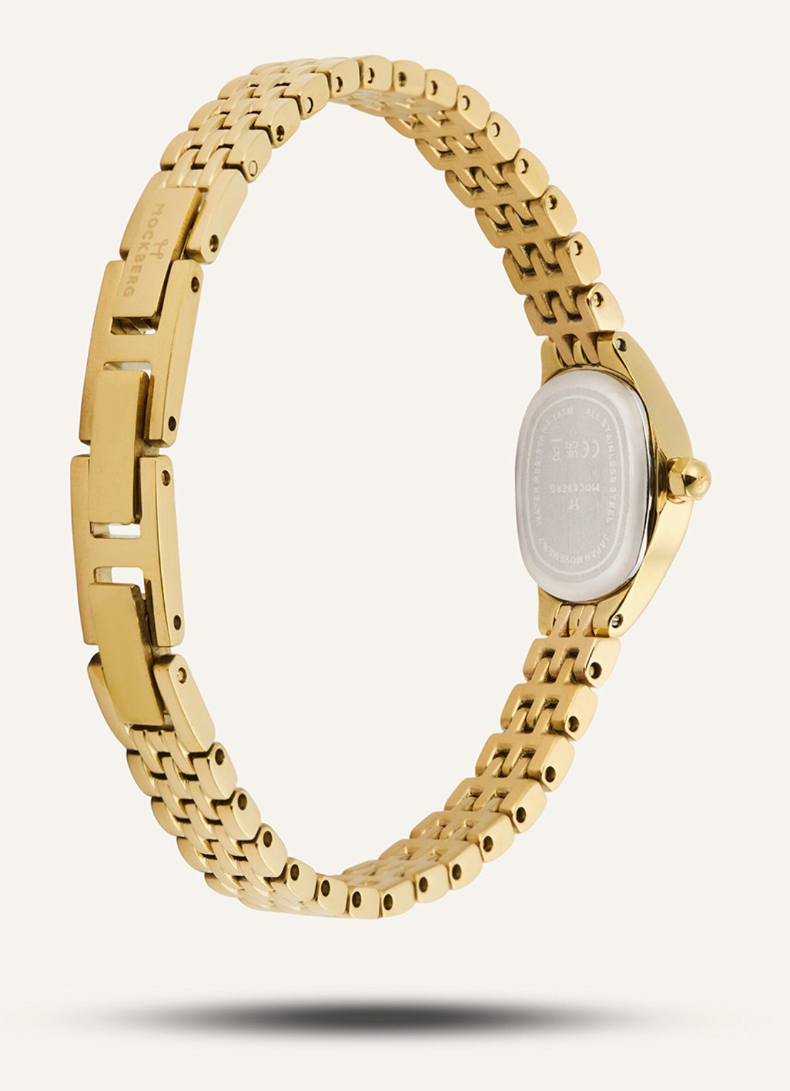Mockberg Heritage Petite horloge MB1613 - detail 6 goud