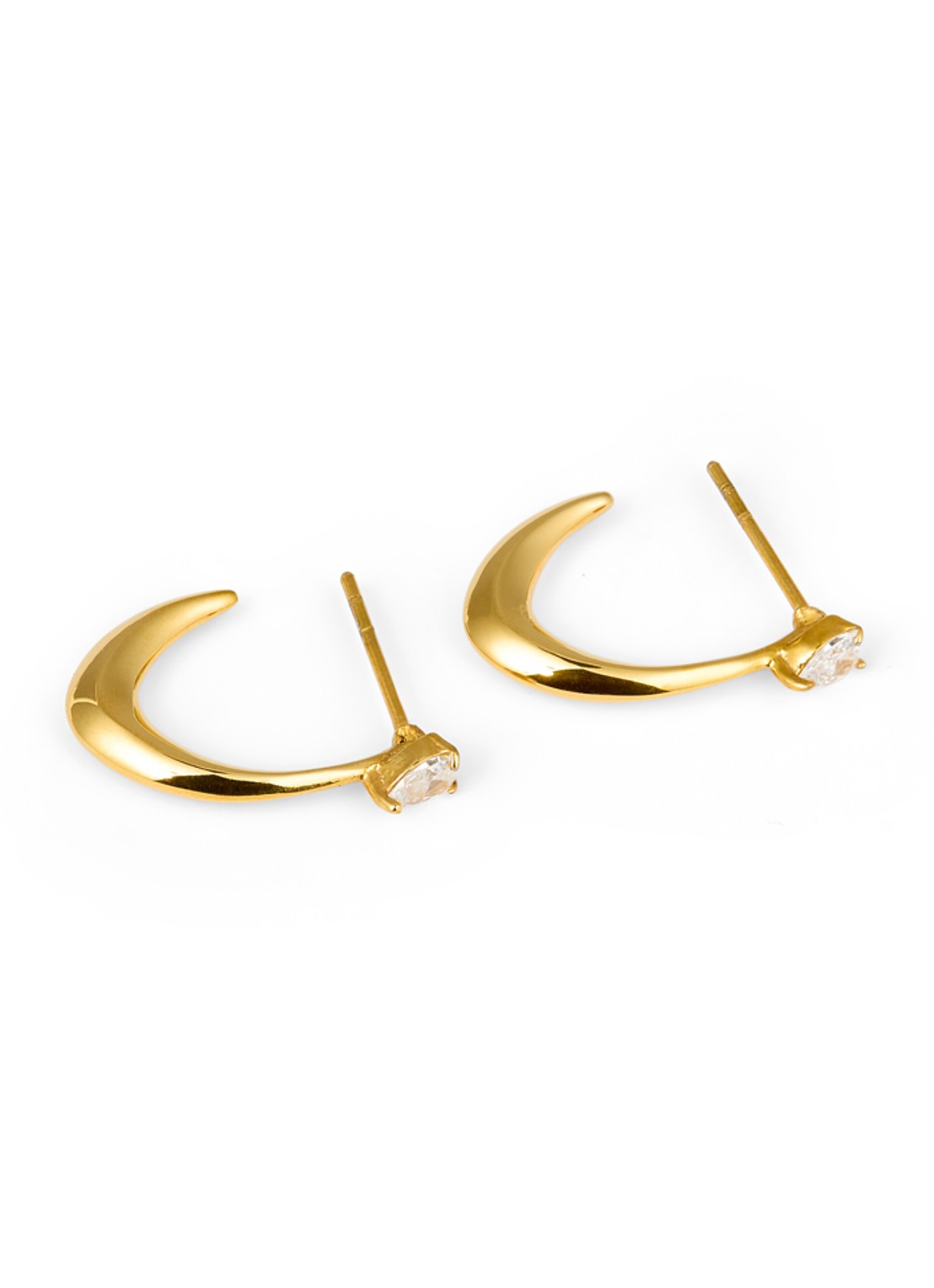 Mockberg Iris oorringen MB1689 - detail 5 goud