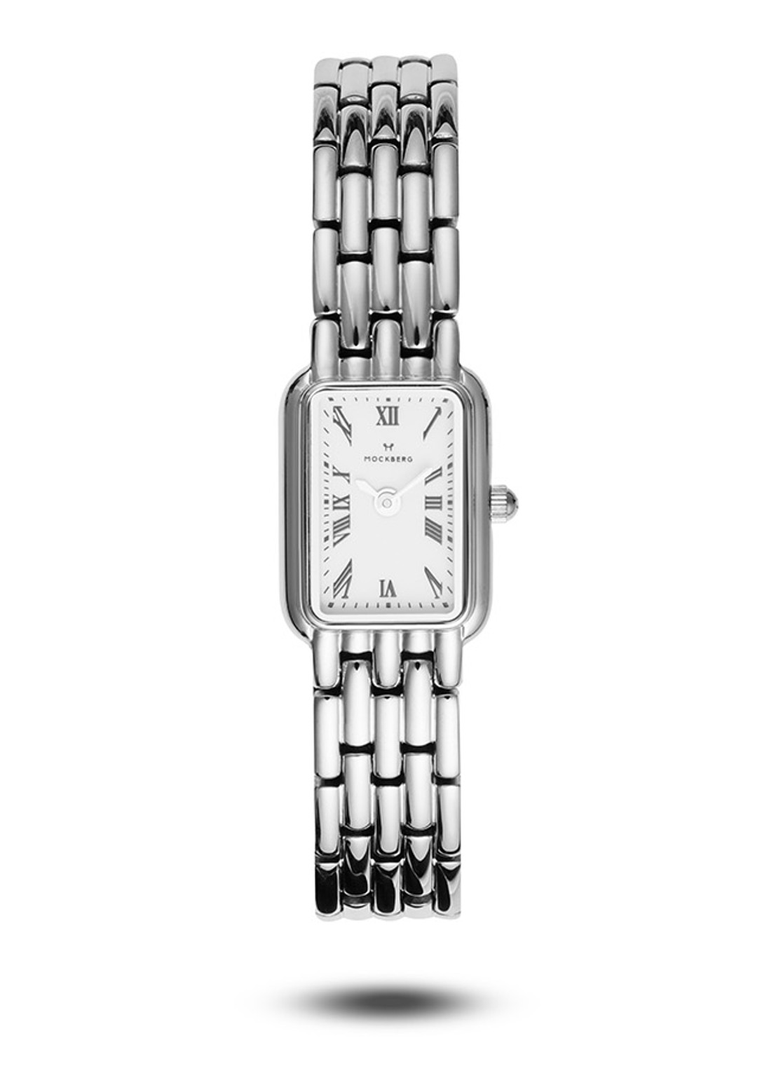 Mockberg Renaissance horloge MB0256 - voorkant zilver