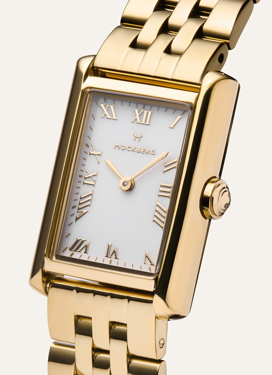 Mockberg Timeless Grand horloge MO311 - achterkant goud