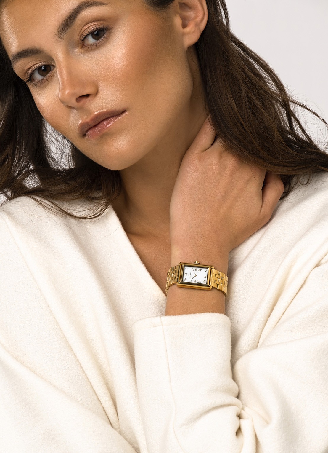 Mockberg Timeless Grand horloge MO311 - voorkant 3 goud