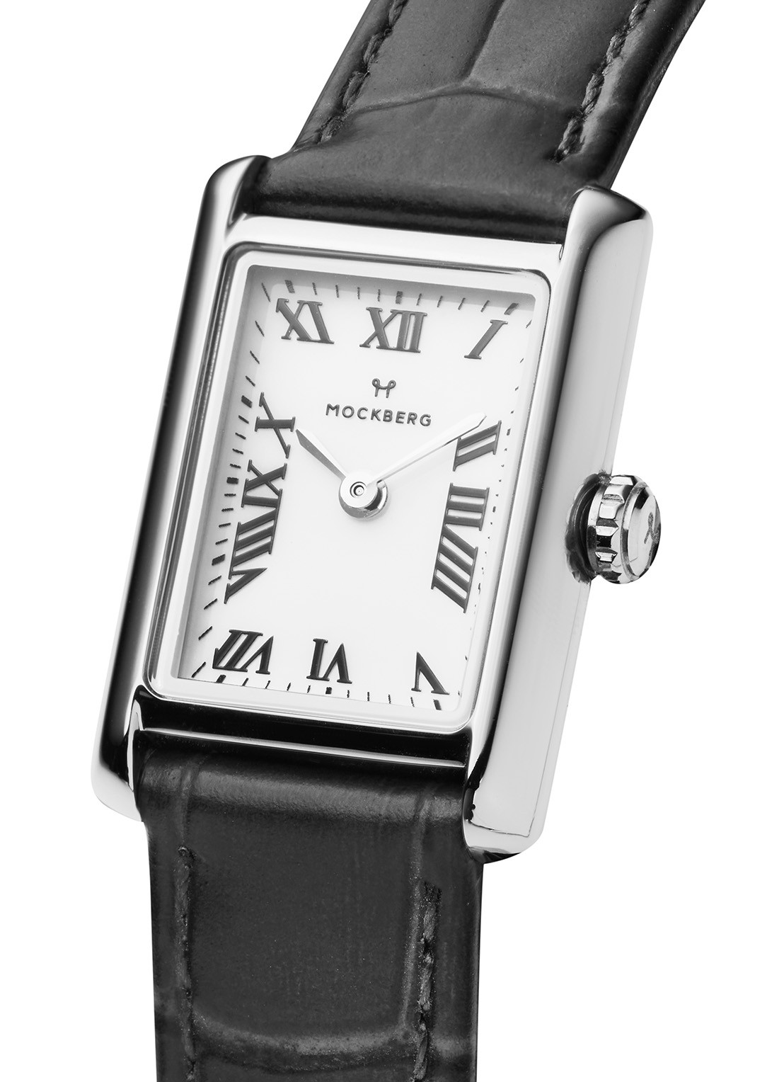 Mockberg Timeless horloge MB0246 - detail 3 zilver