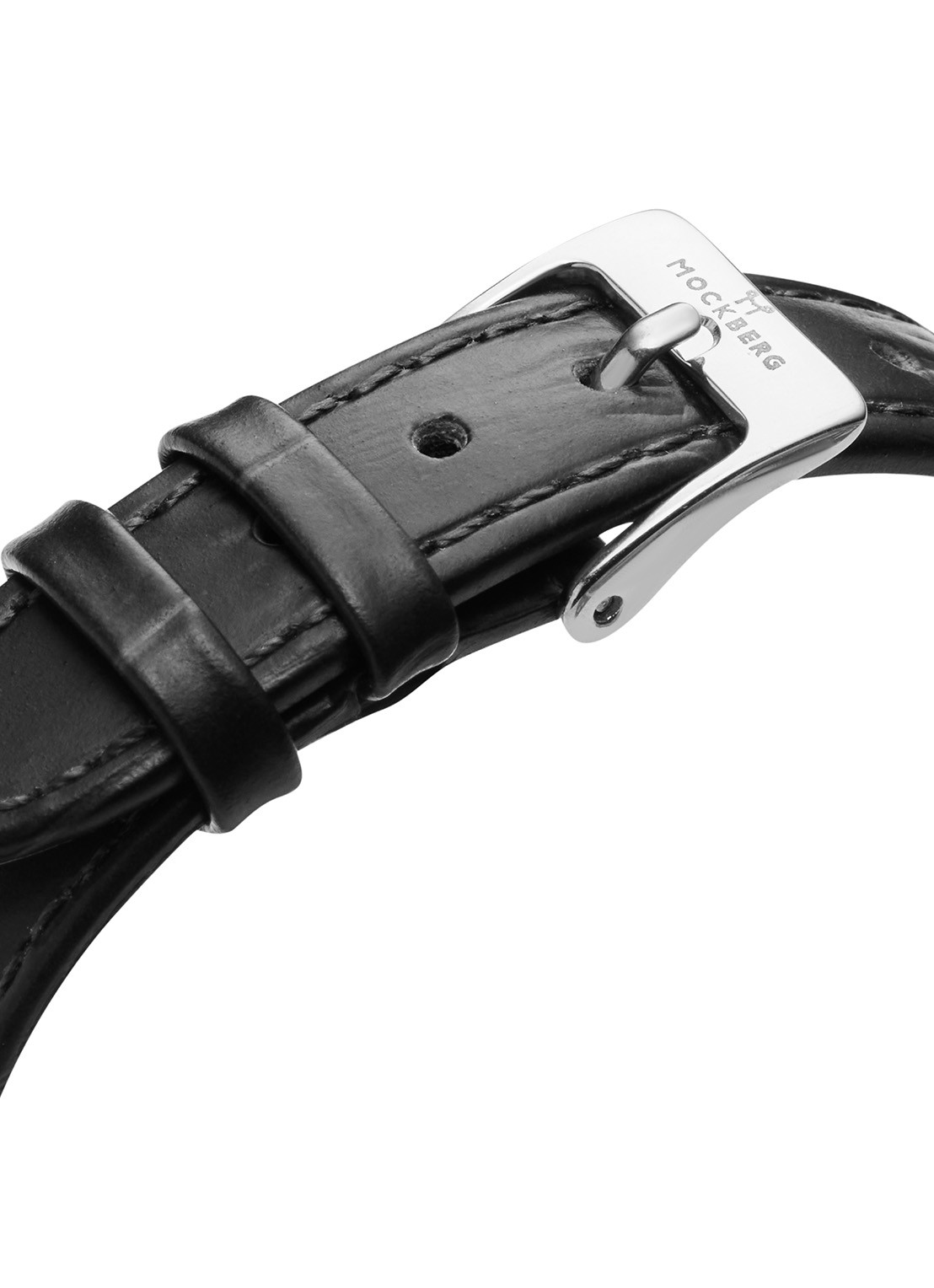 Mockberg Timeless horloge MB0246 - detail 5 zilver