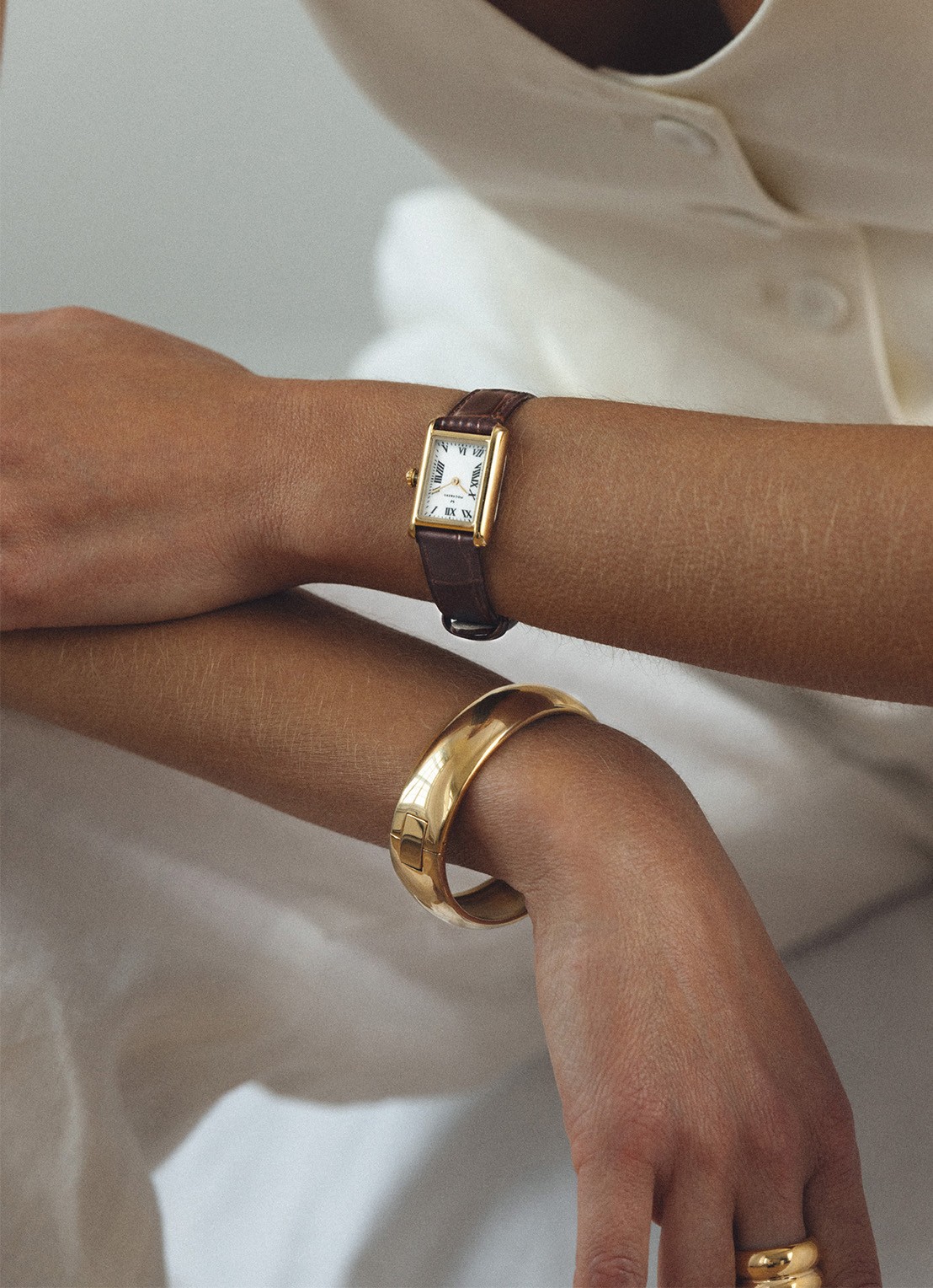 Mockberg Timeless horloge MB0247  - detail 6 goud