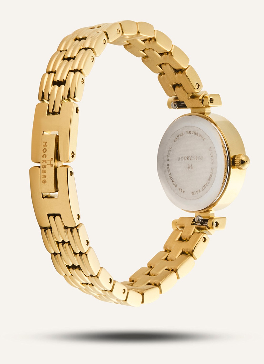 Mockberg Vintage horloge MB1617 - detail 5 goud