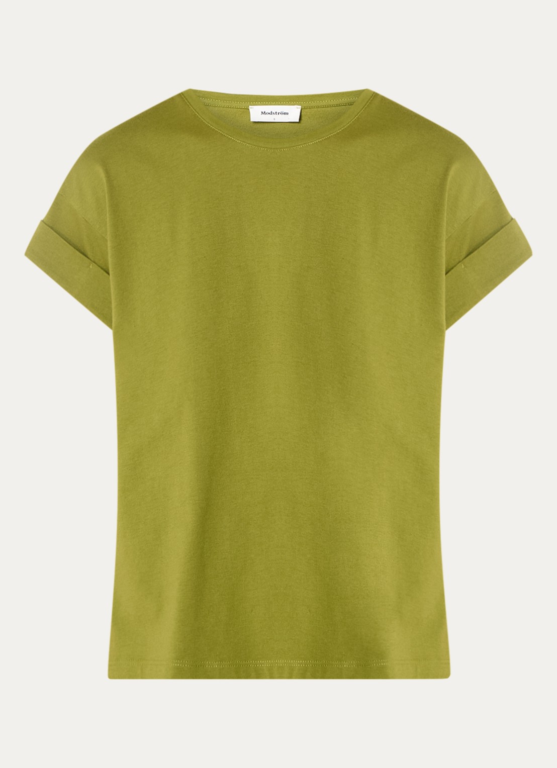Modström Brazil T-shirt met ronde hals - voorkant 2 groen