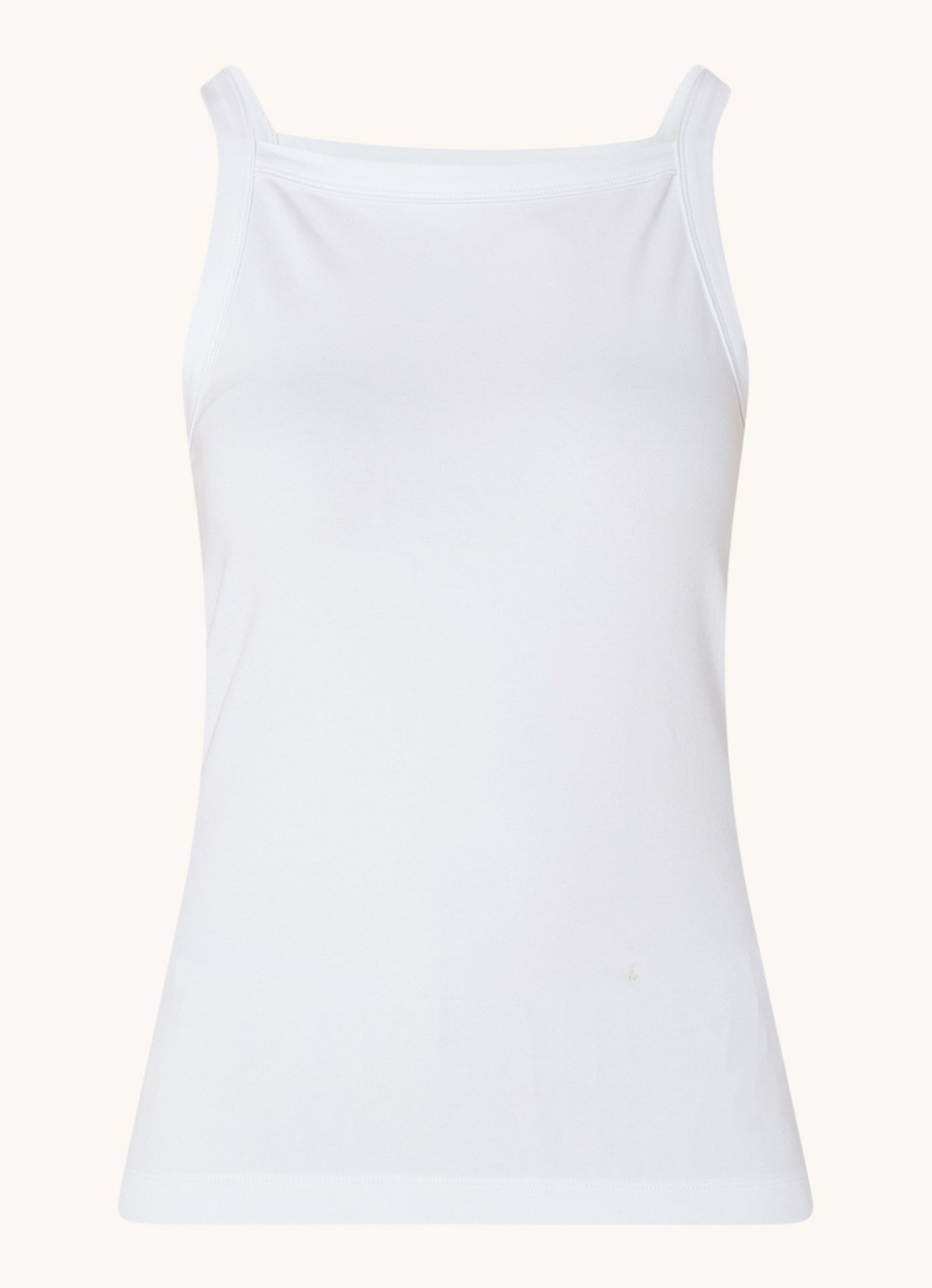 Modström Dae tanktop met stretch - voorkant 2 wit