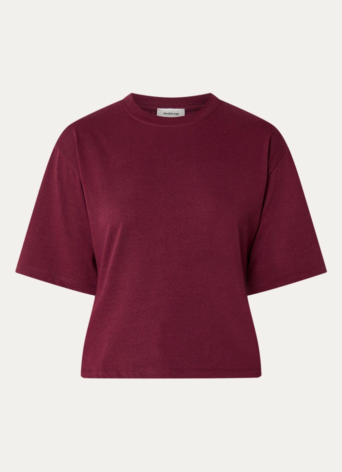Modström Tampa T-shirt - voorkant bordeauxrood