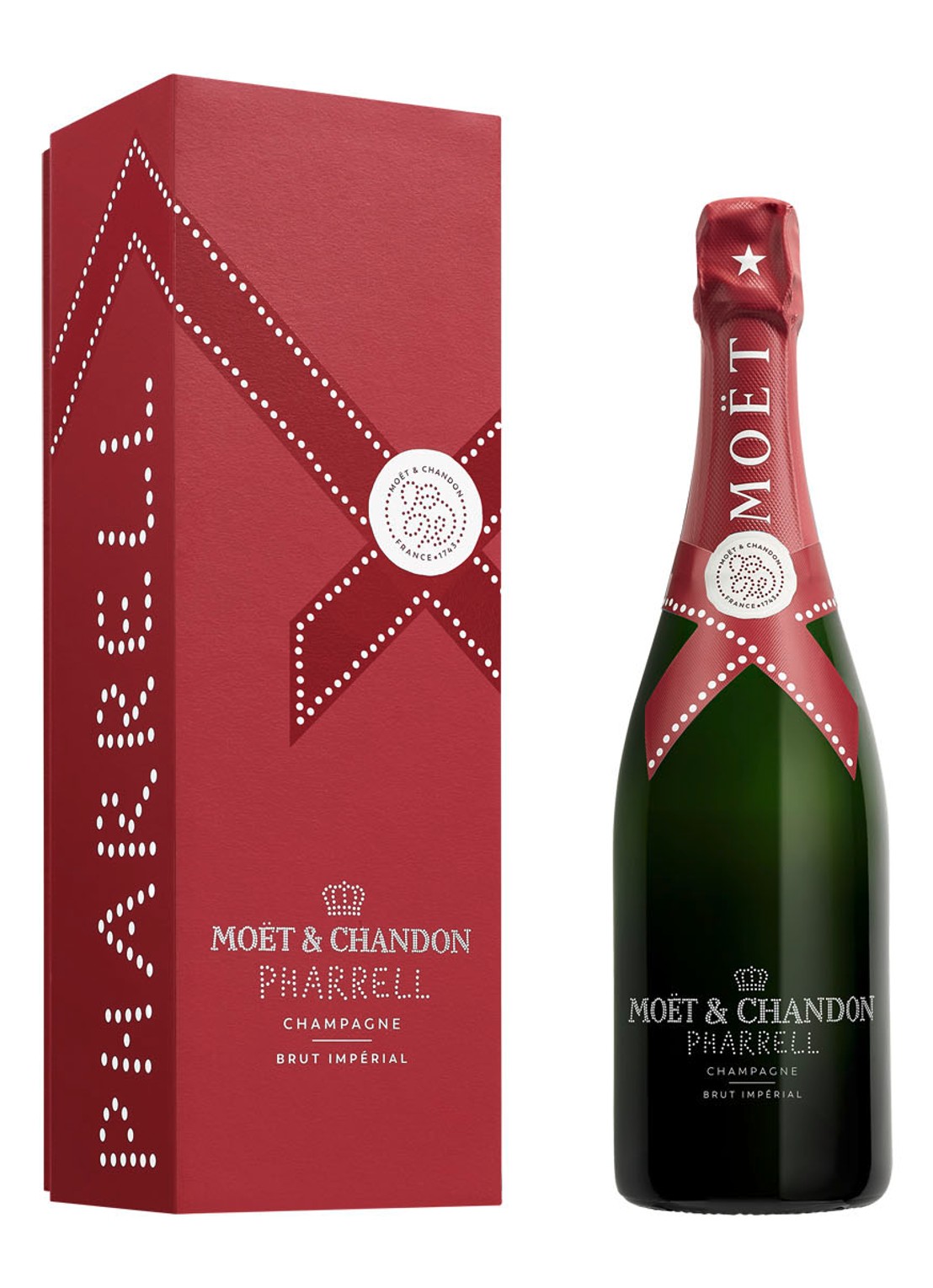 Moët & Chandon Champagne Brut Impérial 75 cl - Limited Edition giftbox - voorkant undefined