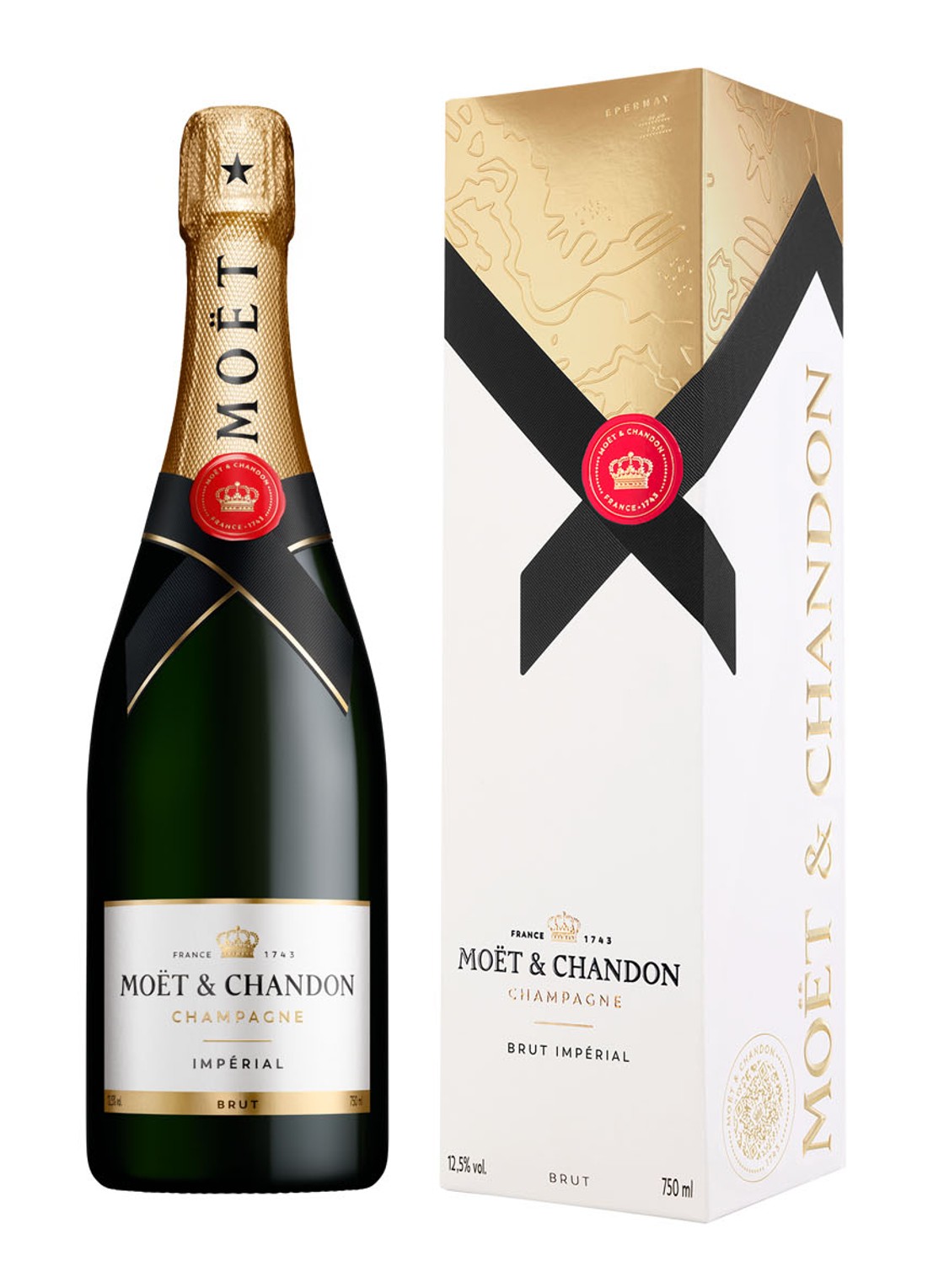 Moët & Chandon Champagne Brut Impérial 750 ml - voorkant undefined
