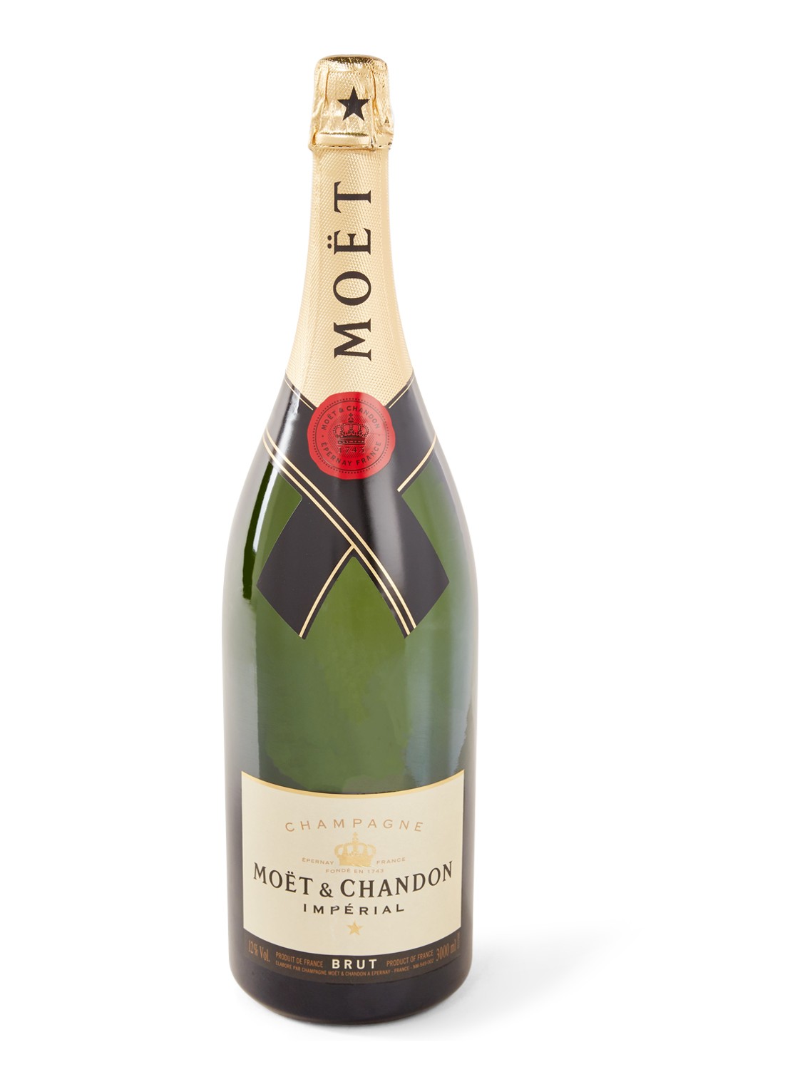 Moët & Chandon Champagne Brut Impérial Jeroboam 3 liter - voorkant 2 undefined