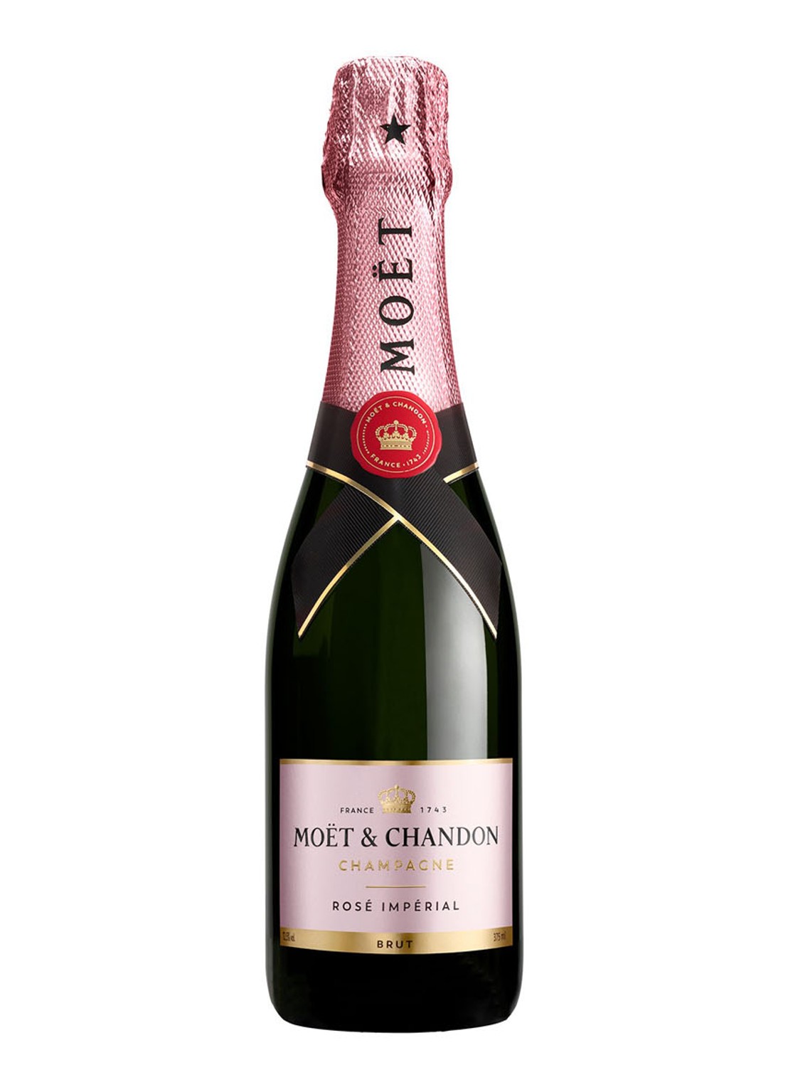 Moët & Chandon Champagne Brut Rosé Impérial filette 375 ml - voorkant undefined