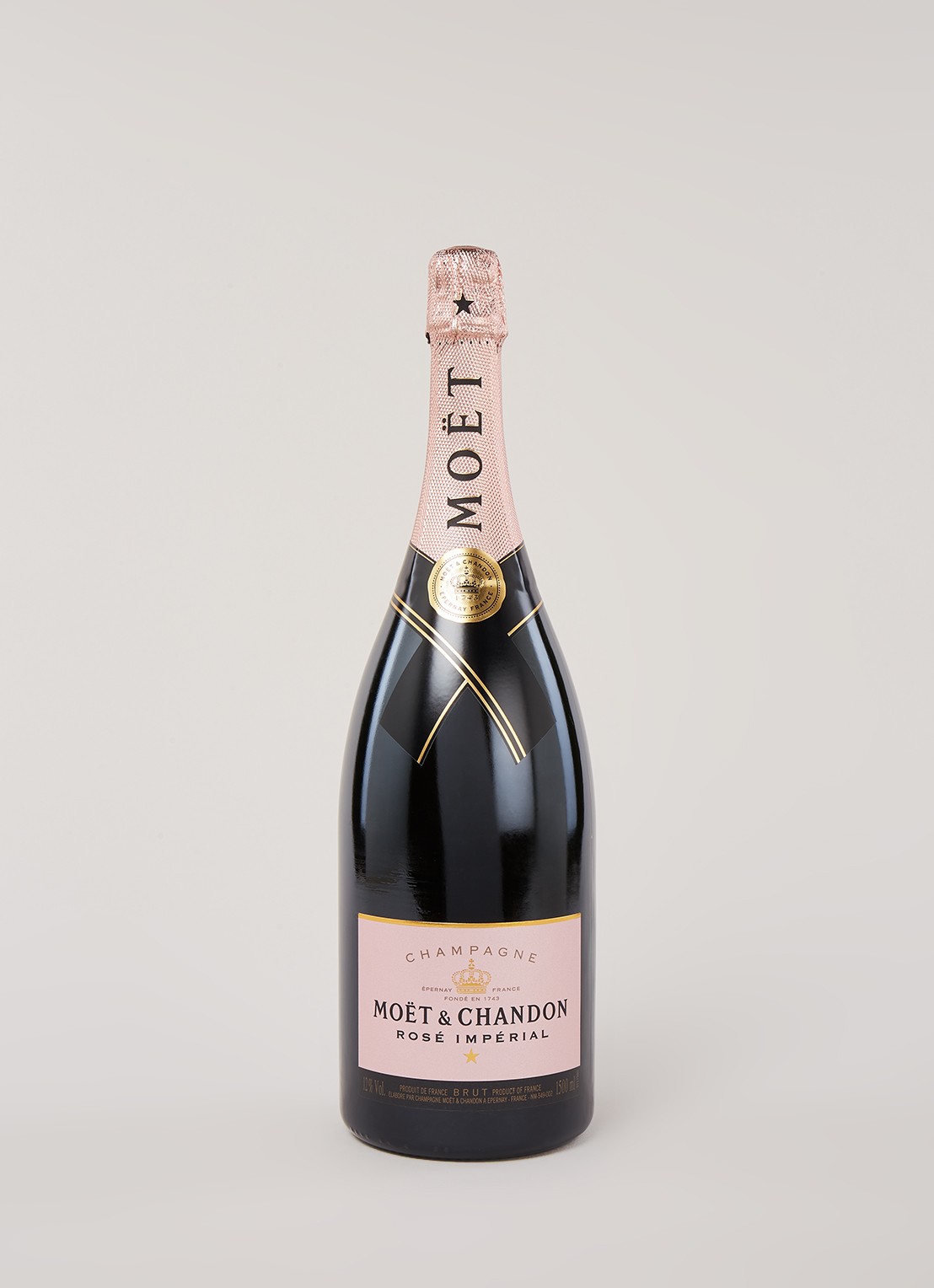 Moët & Chandon Champagne Brut Rosé Impérial Magnum 1,5 liter - voorkant 2 undefined