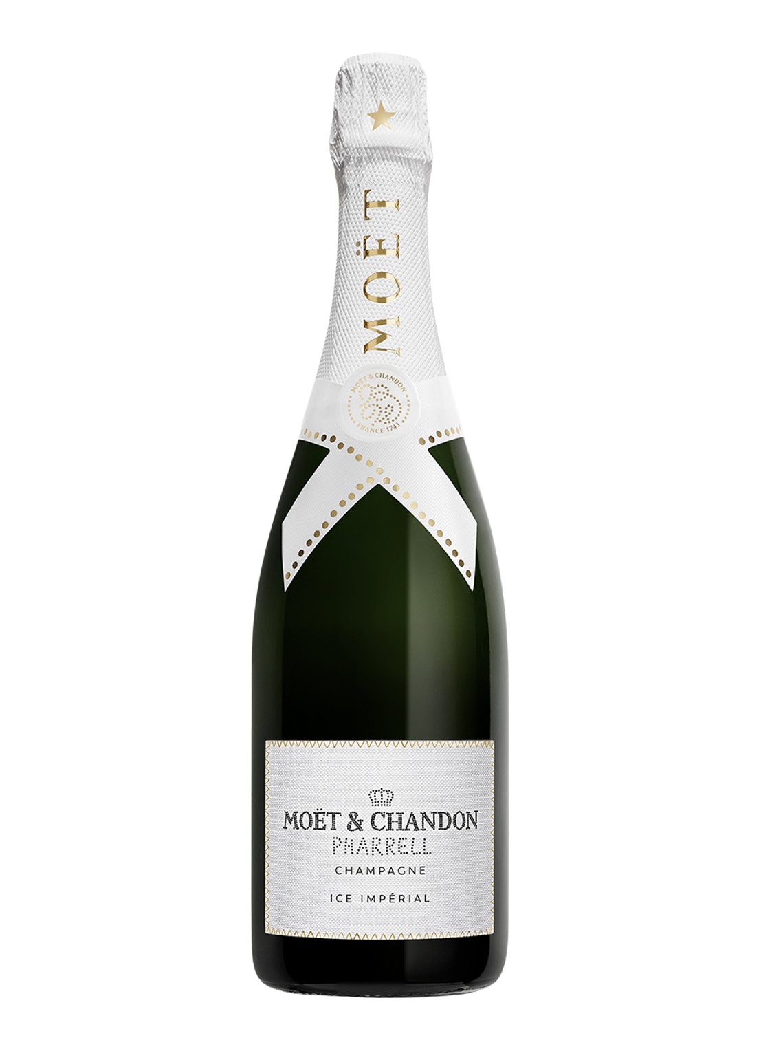 Moët & Chandon Moët & Chandon Ice x Pharrell Williams Limited Edition champagne 750 ml - voorkant undefined