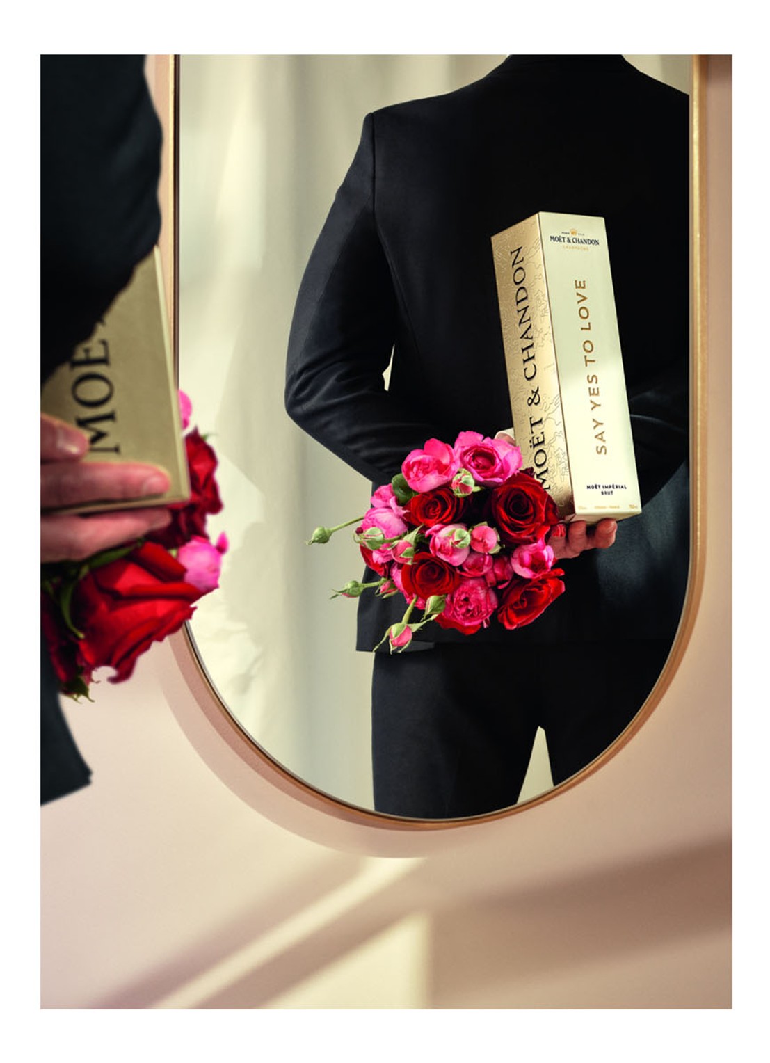 Moët & Chandon Valentine's Day Say Yes To Love Champagne Brut Impérial 750 ml - voorkant 2 undefined