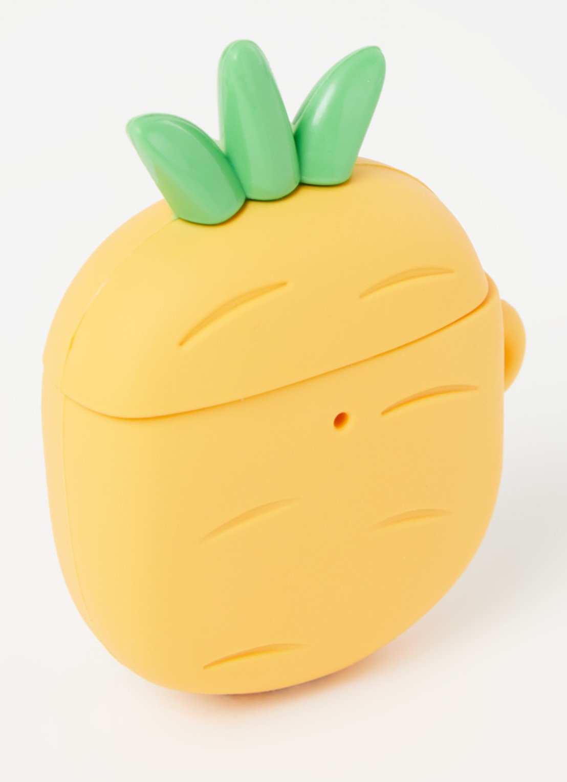 Mojipower Carrot Airpods Case - voorkant 2 oranje