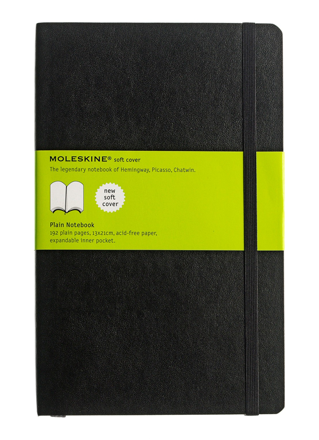 Moleskine Classic A5 blanco notitieboek  - voorkant zwart