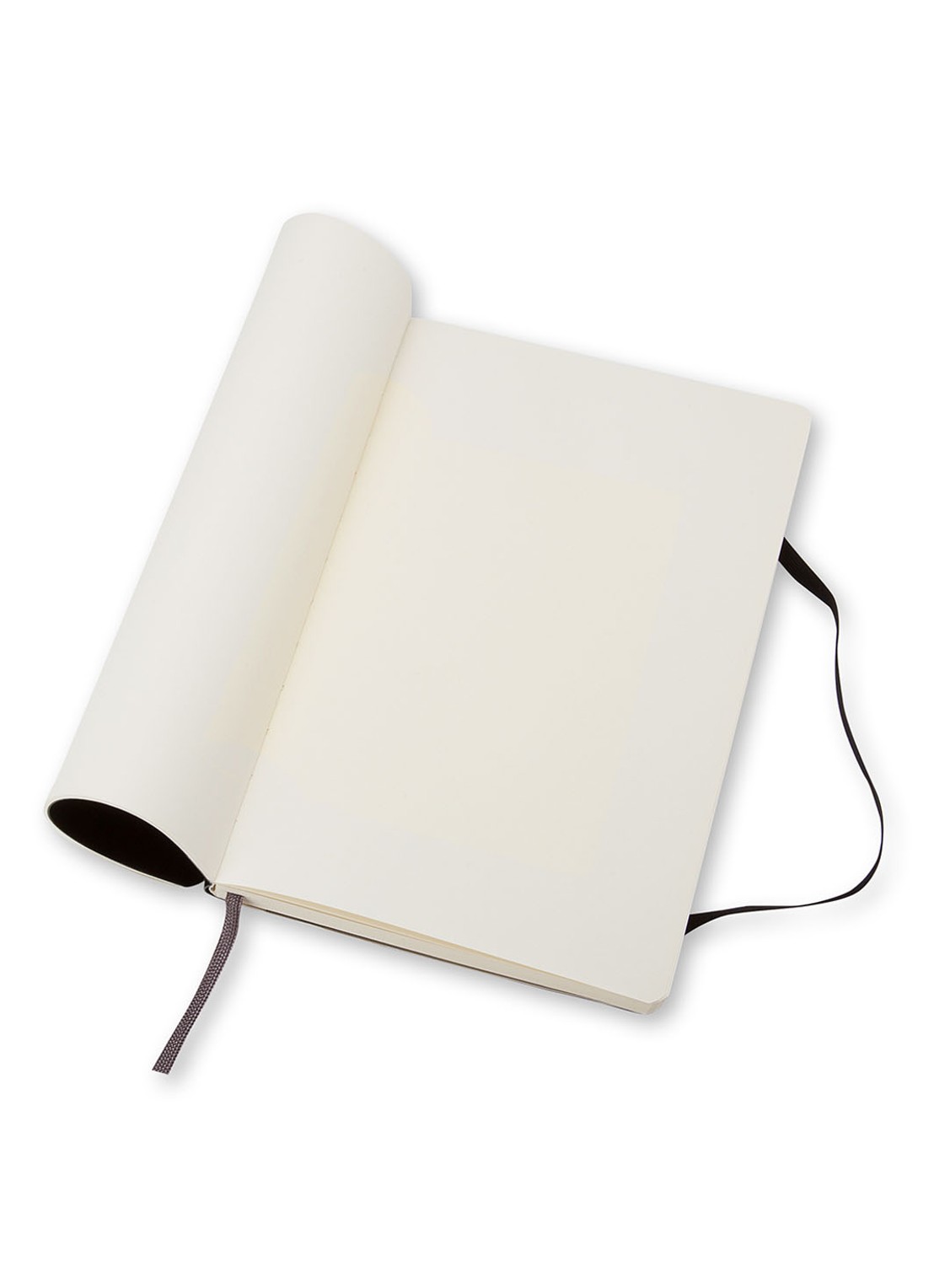 Moleskine Classic A5 blanco notitieboek  - voorkant 3 zwart