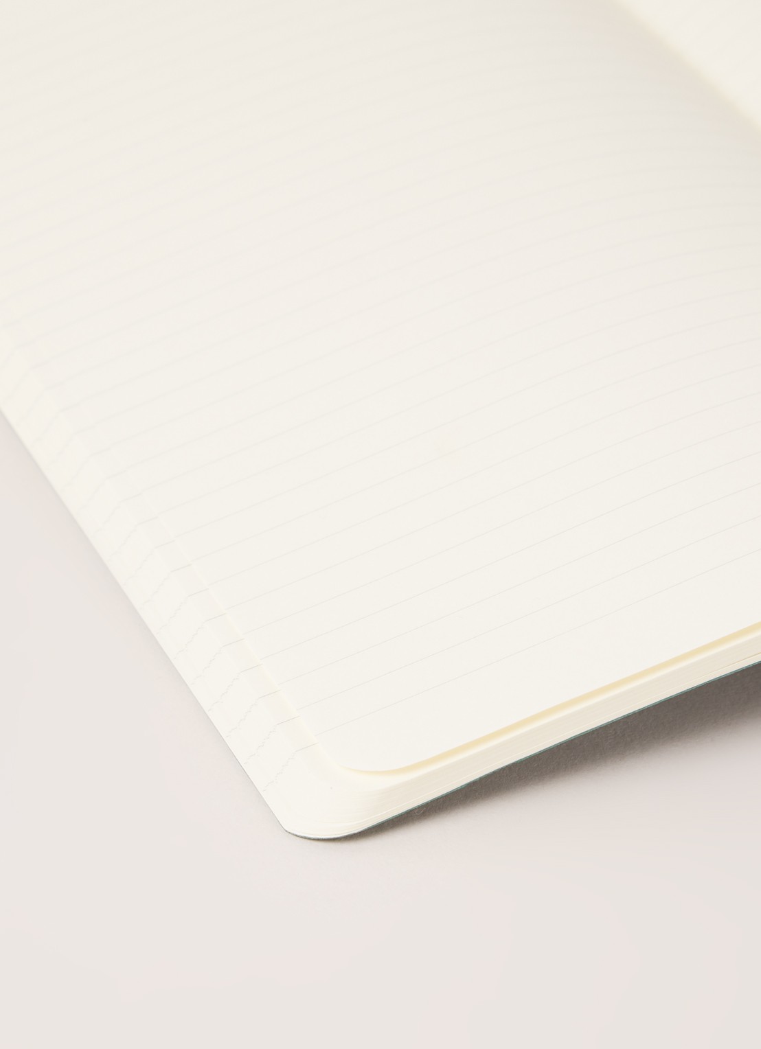 Moleskine Classic A5 gelinieerd notitieboek - detail 2 groen