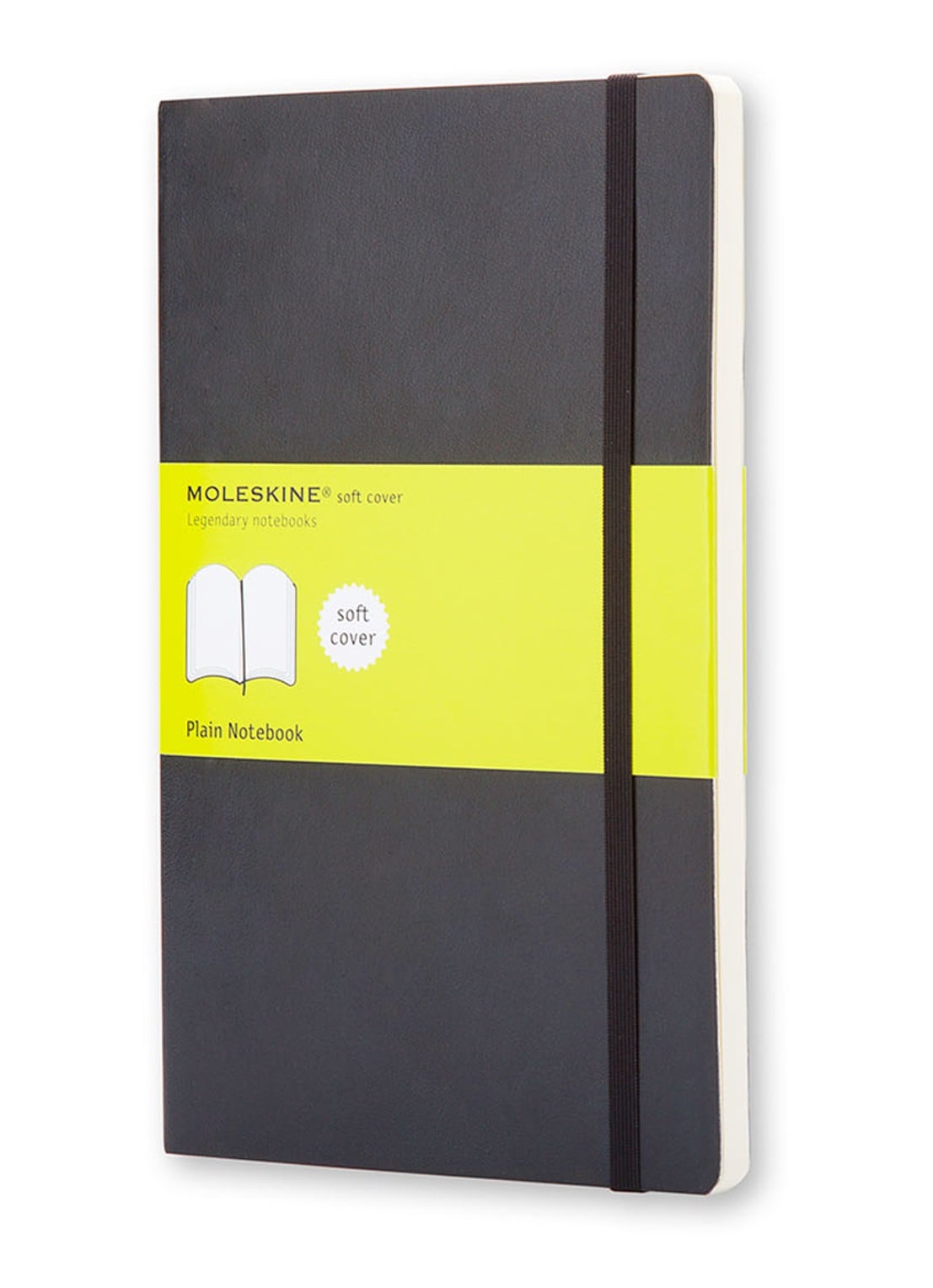 Moleskine Classic blanco notitieboek 14 x 9 cm - voorkant 2 zwart