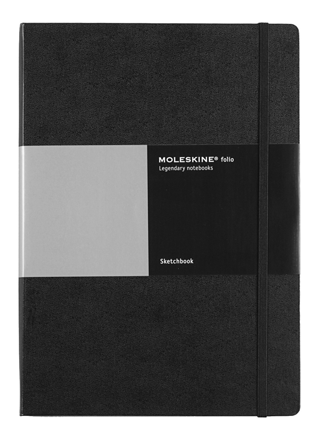 Moleskine Folio Art Hard A4 blanco schetsboek - voorkant zwart