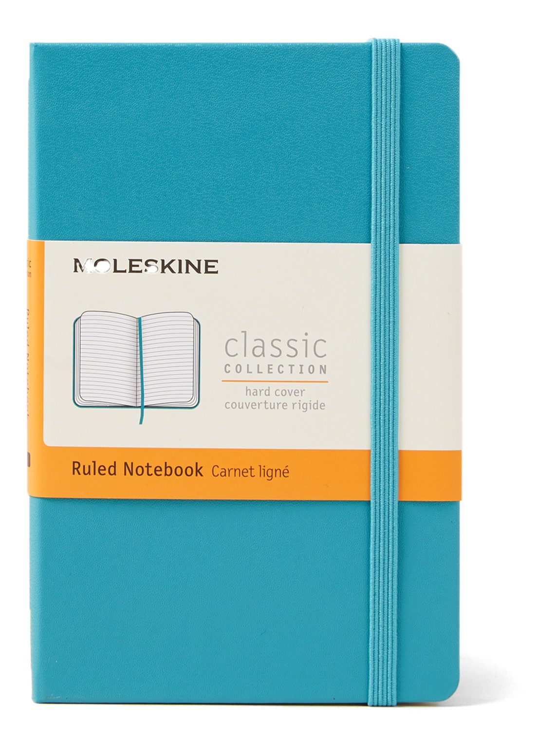 Moleskine Pocket notitieboek - voorkant turquoise