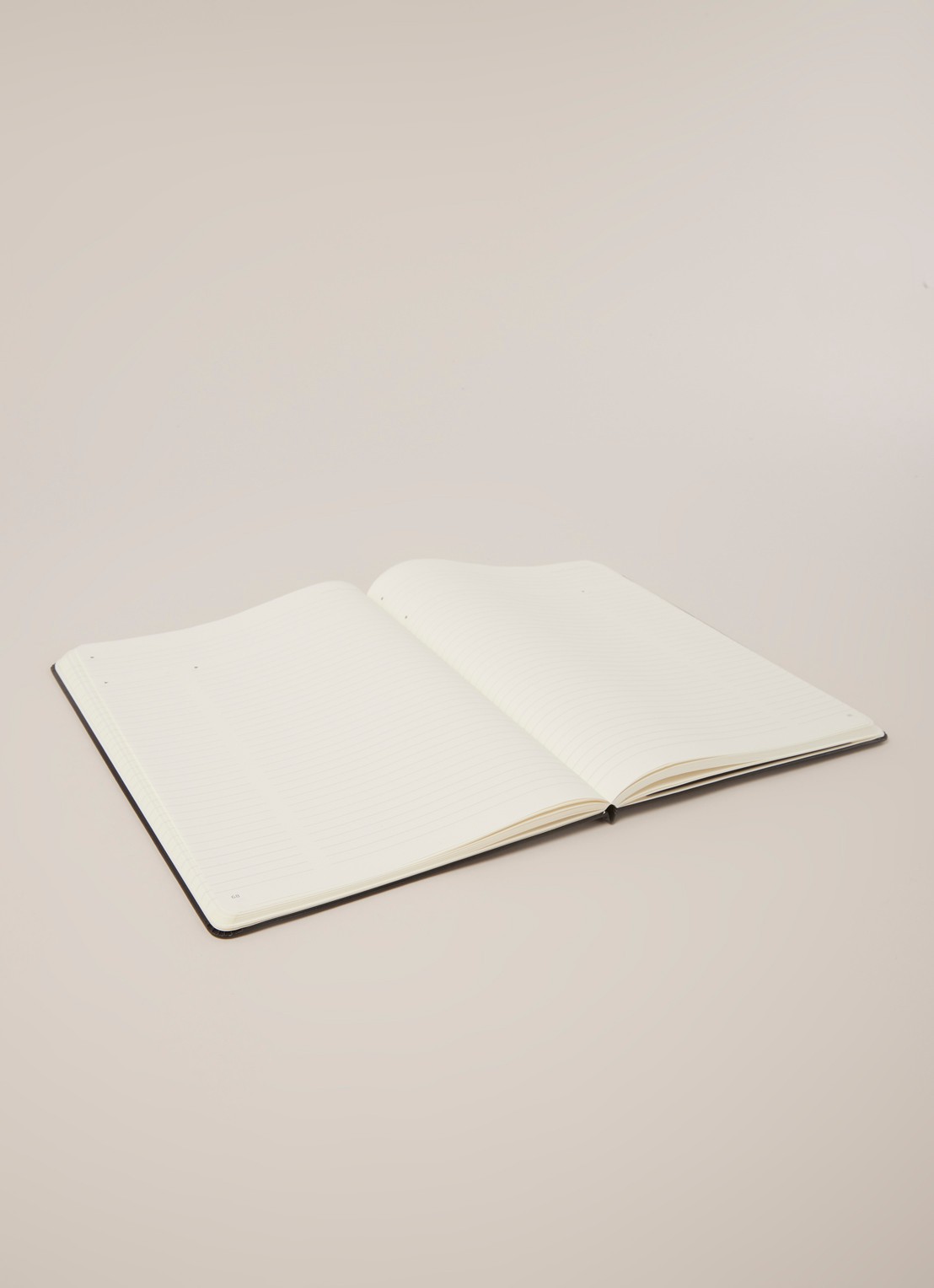 Moleskine Professional notitieboek hard XL 25 x 19 cm - detail 3 zwart