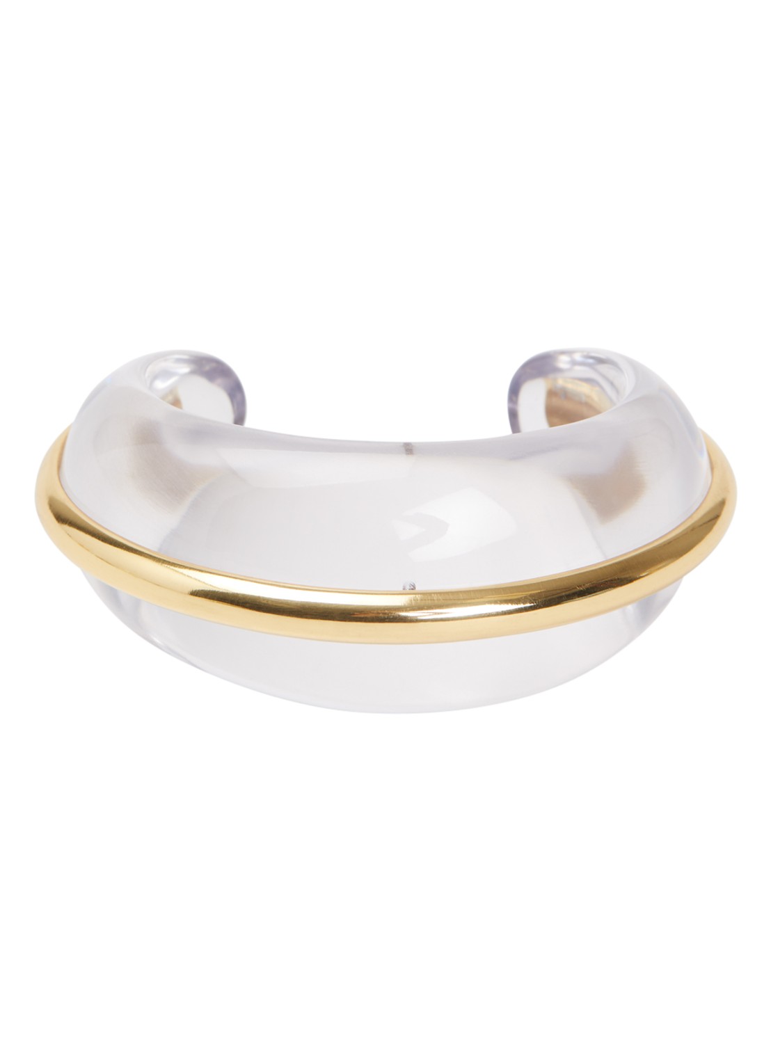 Moliane Claire bangle verguld - voorkant 2 transparant