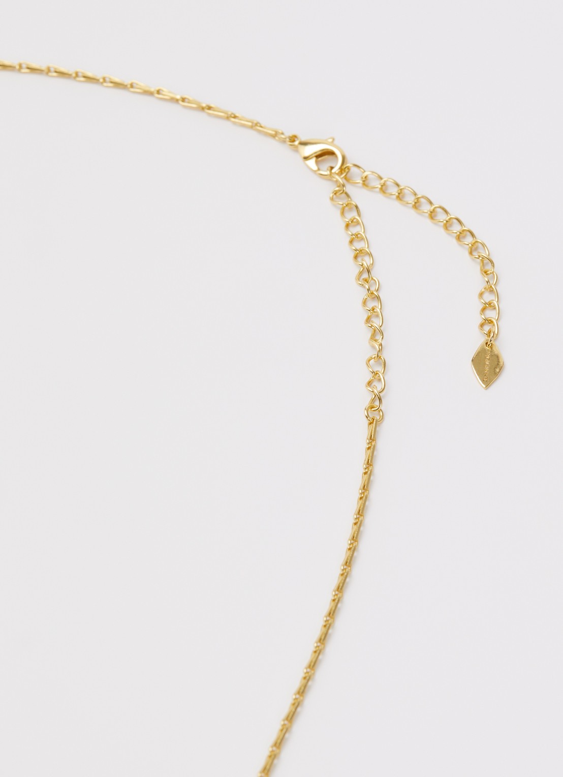 Moliane Dioni ketting verguld met hanger - detail 2 goud