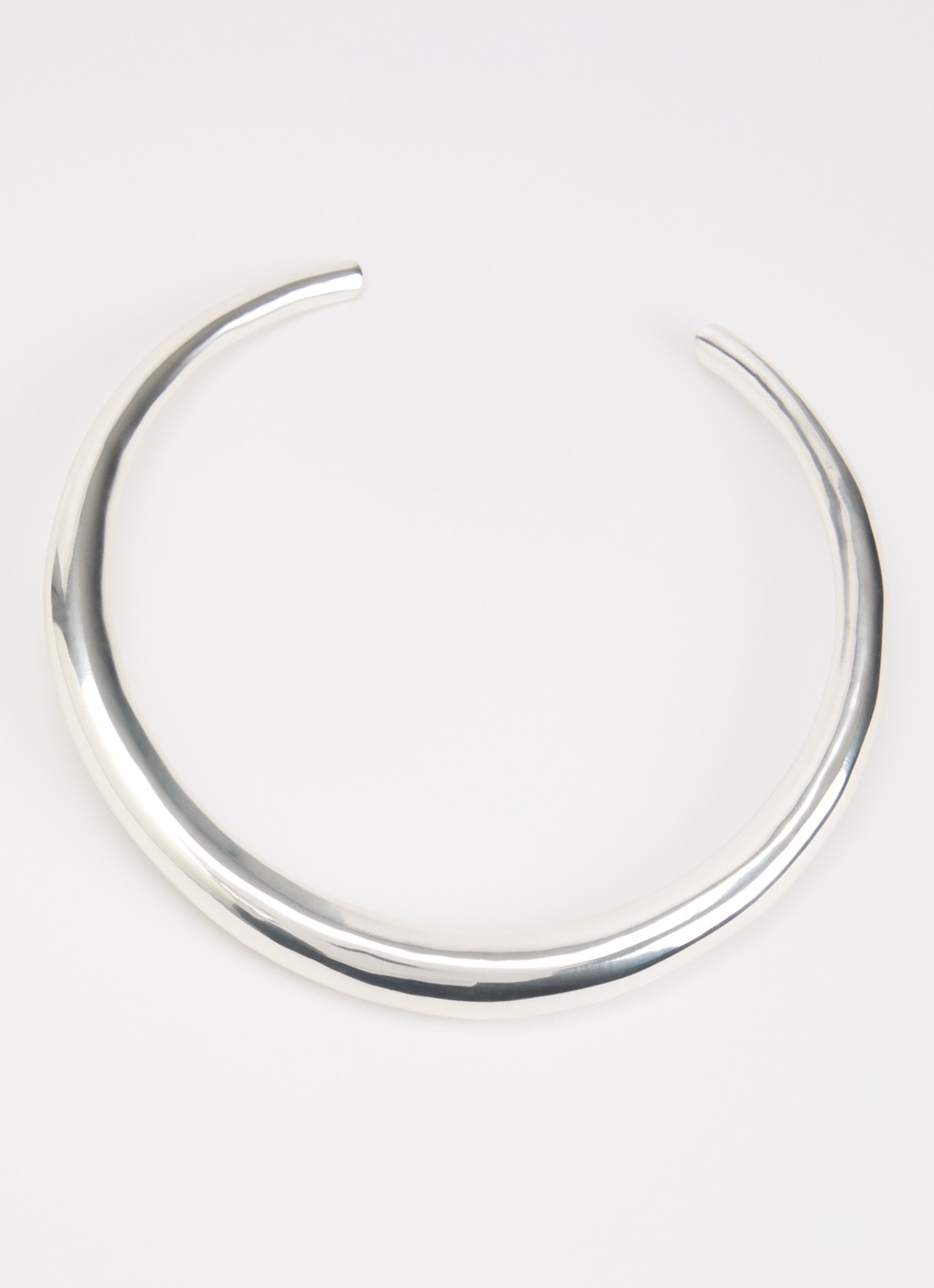 Moliane Lucina choker verzilverd - detail 3 zilver