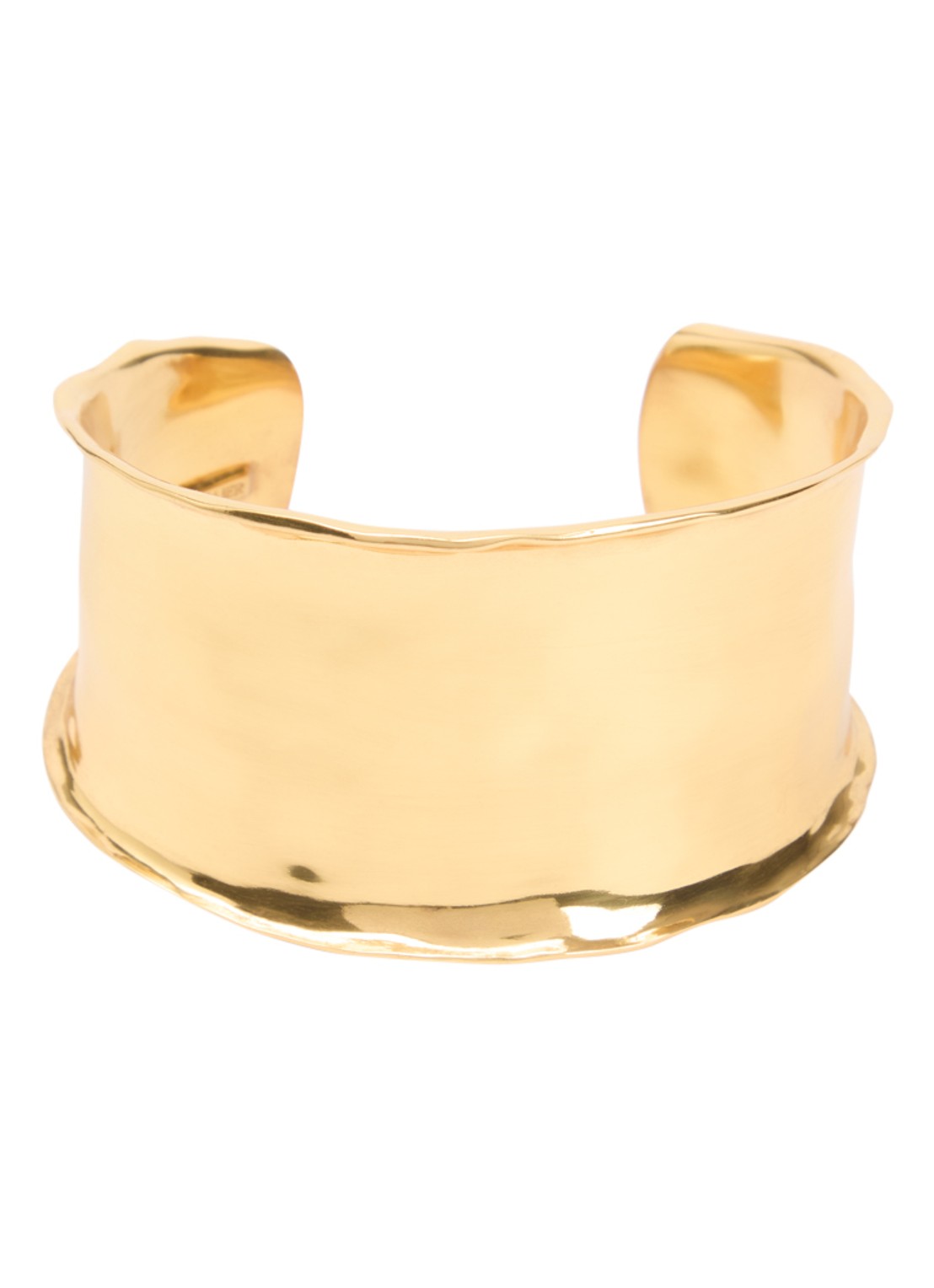Moliane Nous bangle verguld - voorkant goud