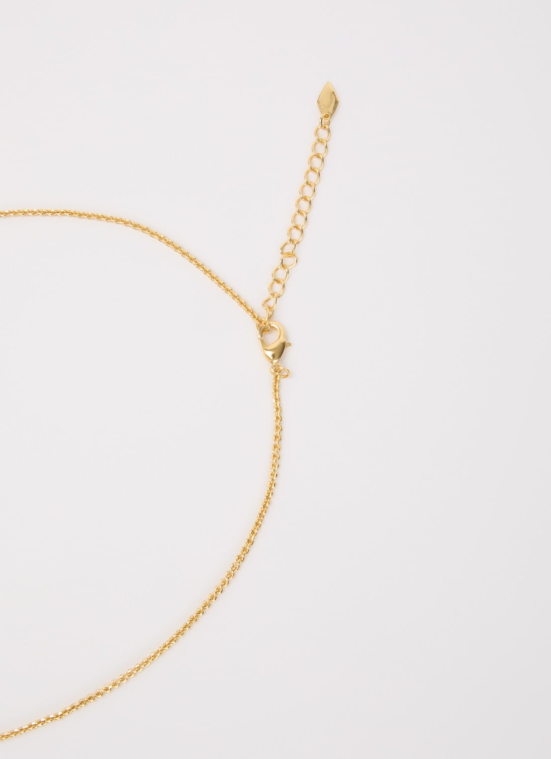 Moliane Olive ketting verguld - detail 4 goud