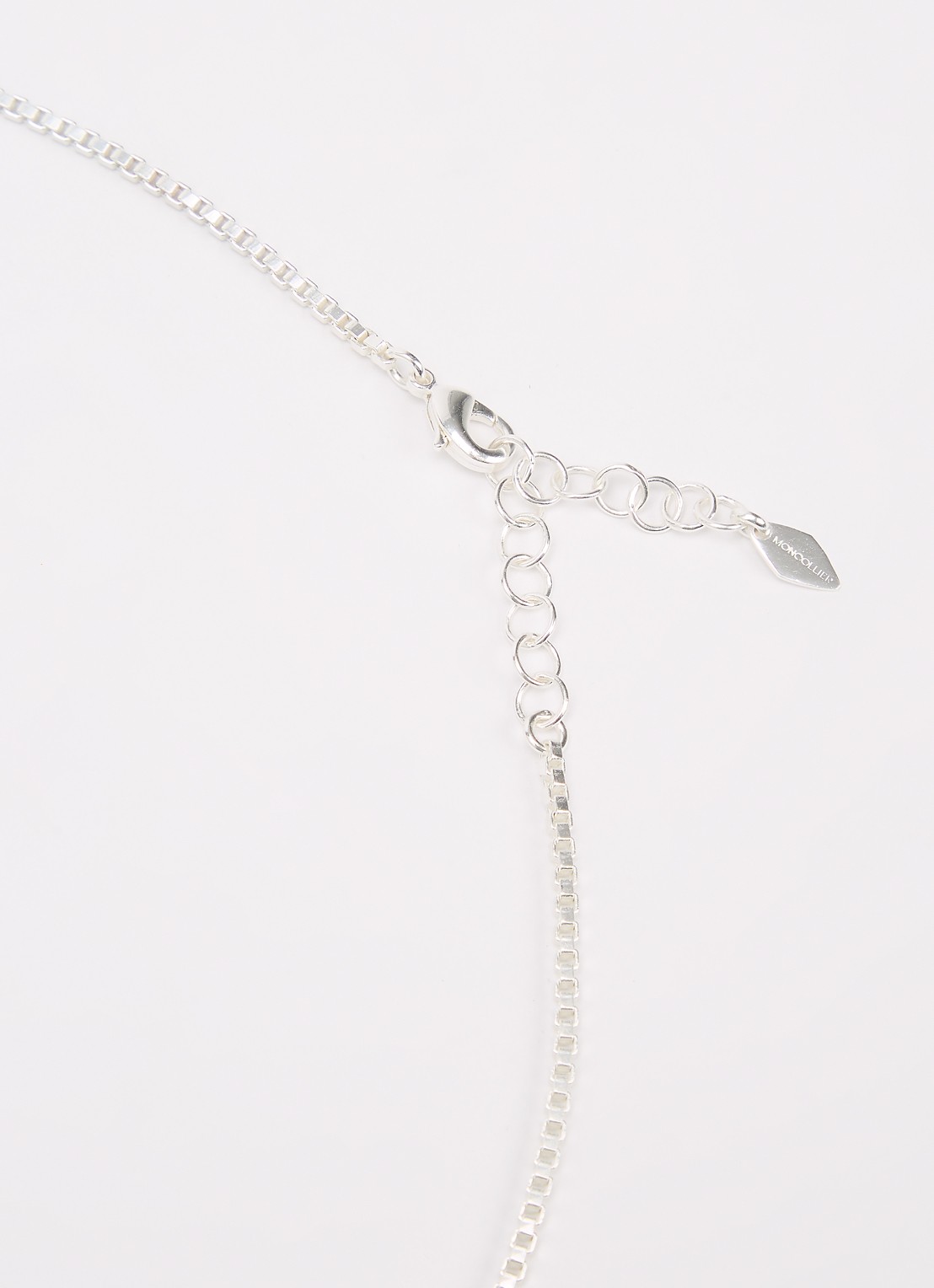 Moliane Seed ketting verzilverd - detail 2 zilver