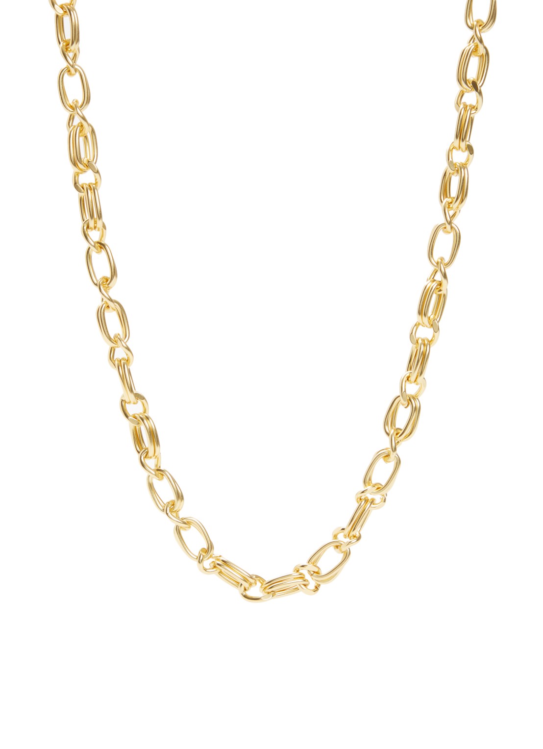 Moliane Serena ketting verguld - voorkant 4 goud