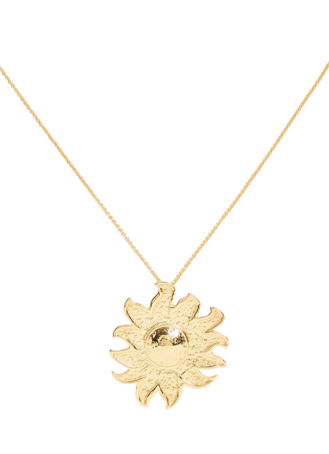 Moliane Sunset ketting verguld - voorkant goud