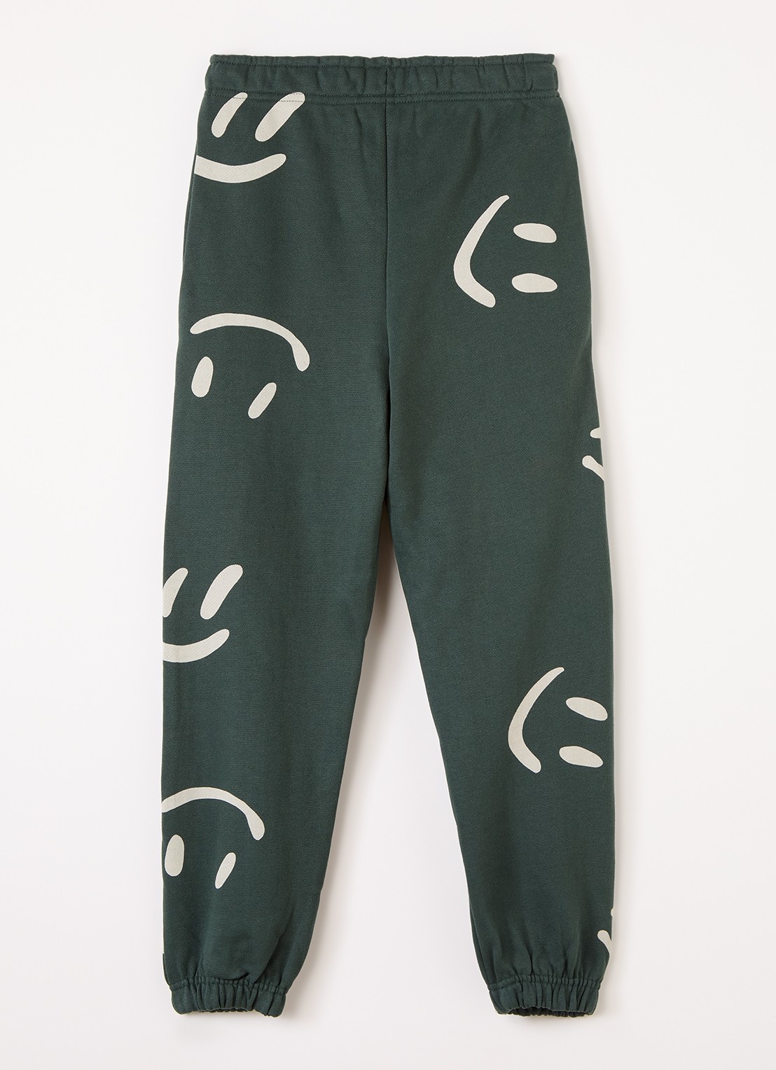 Molo Adan tapered fit joggingbroek met print - voorkant 3 groen