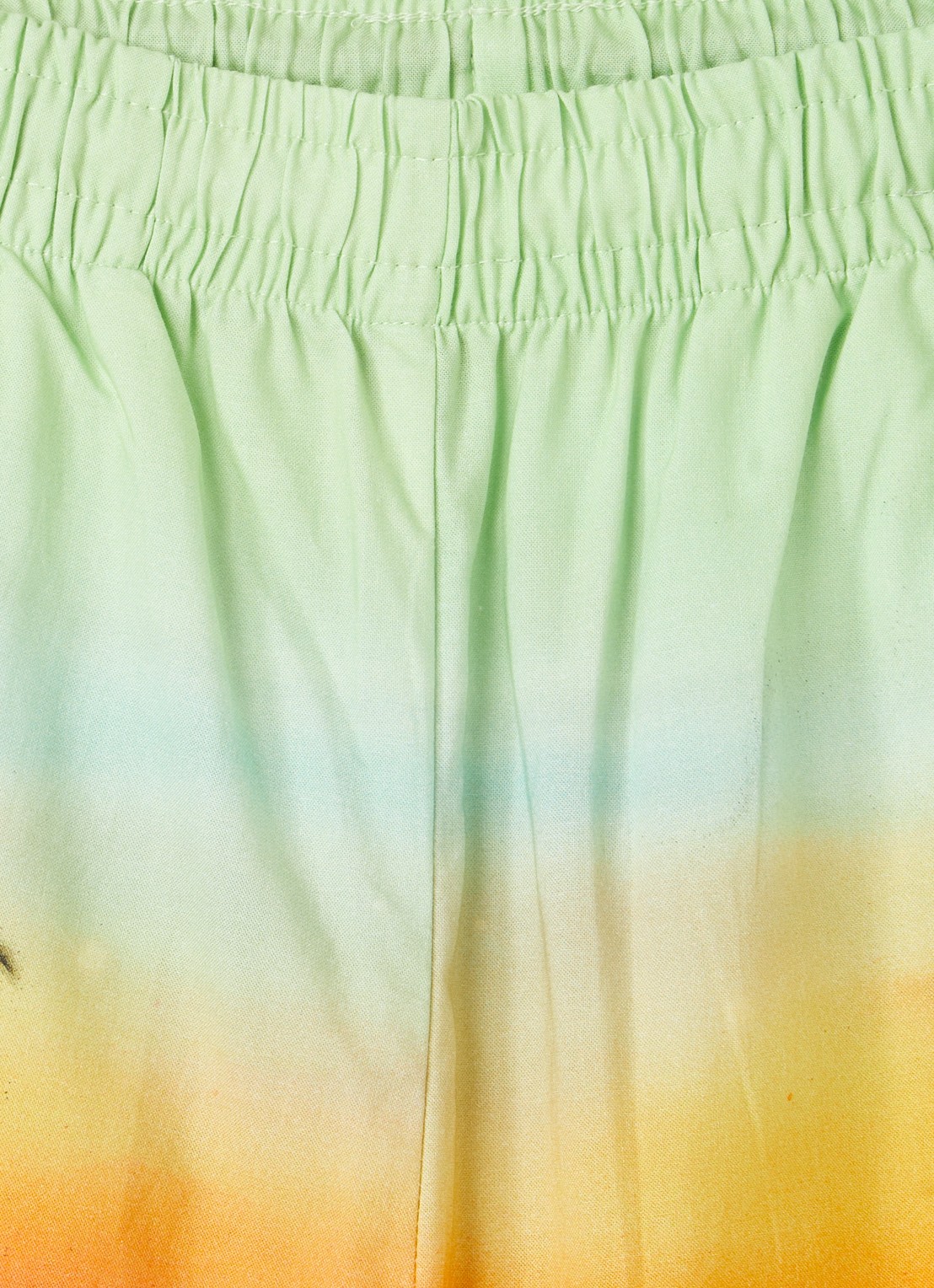 Molo Adi straight fit korte broek  - detail groen
