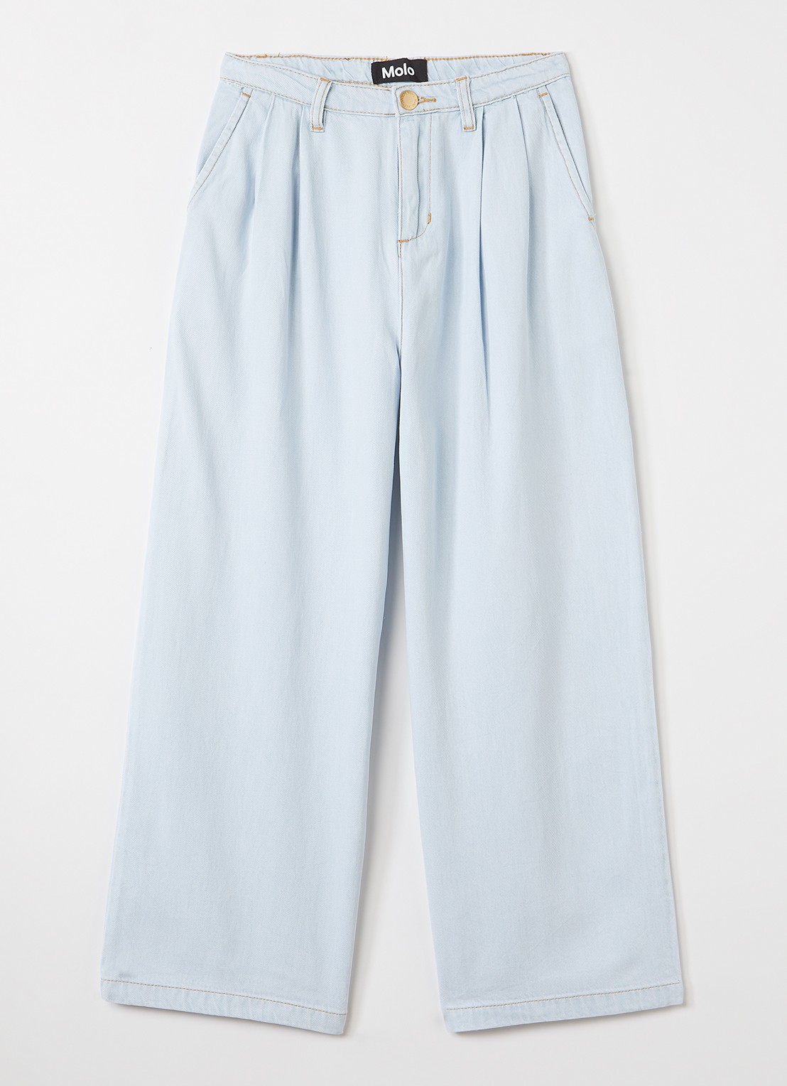 Molo Aeisha loose fit jeans - voorkant indigo