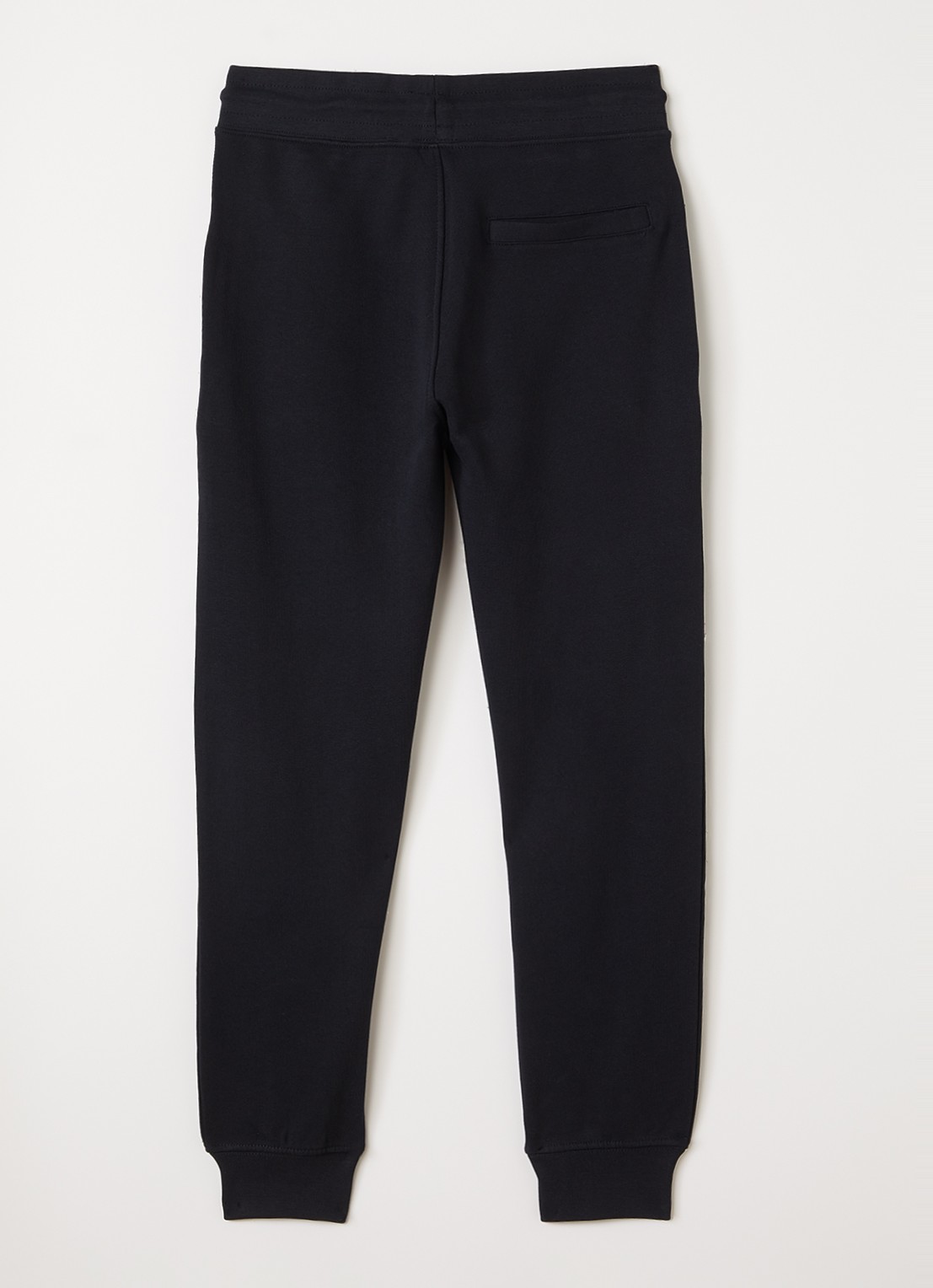 Molo Alvar tapered fit joggingbroek met ritszakken - voorkant 3 zwart