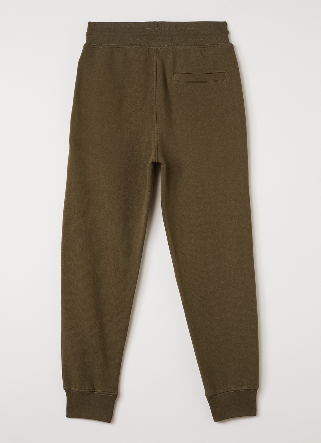 Molo Alvar tapered fit joggingbroek met ritszakken - voorkant 3 bronsgroen