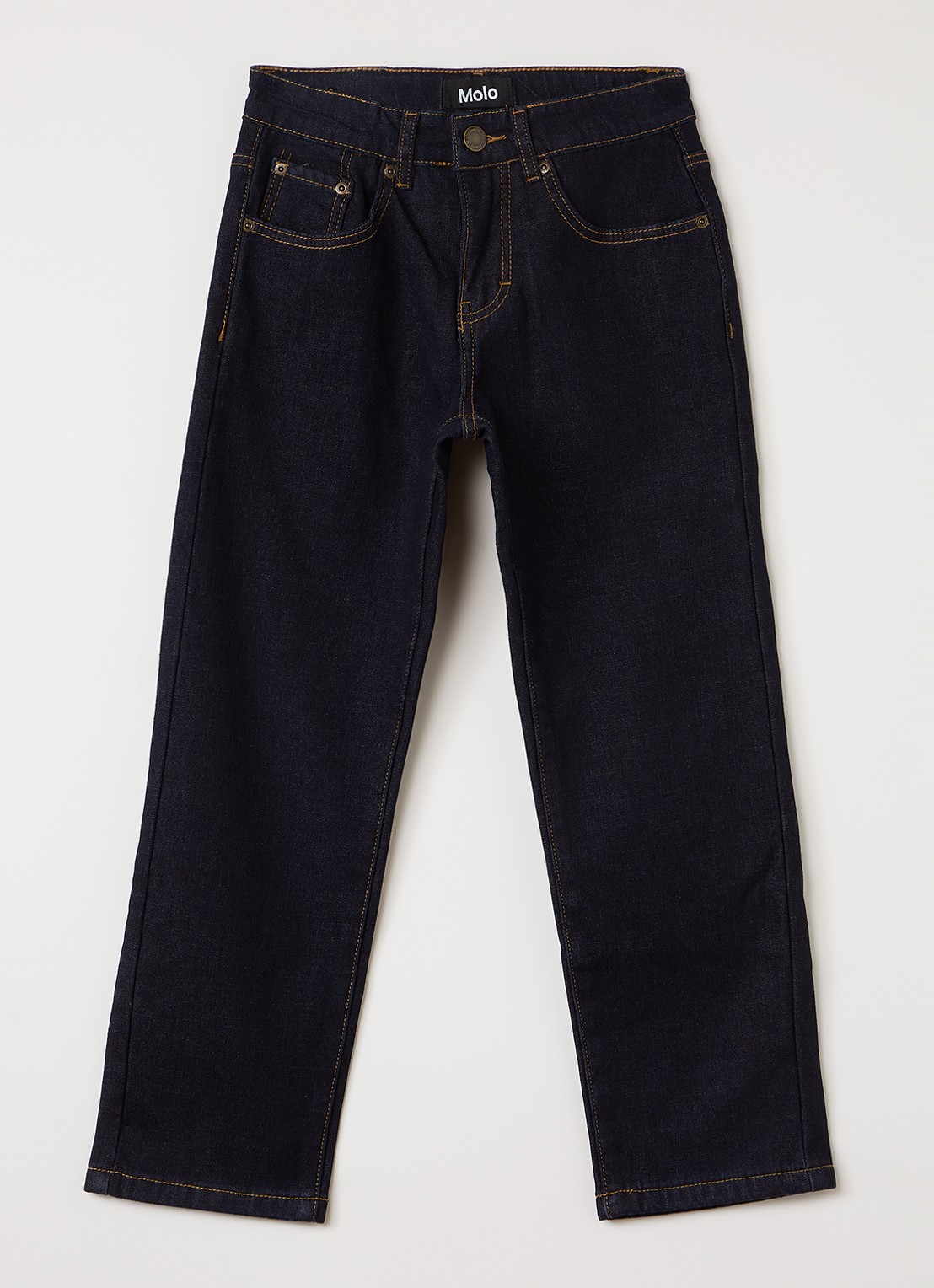 Molo Andy straight leg jeans - voorkant 2 indigo