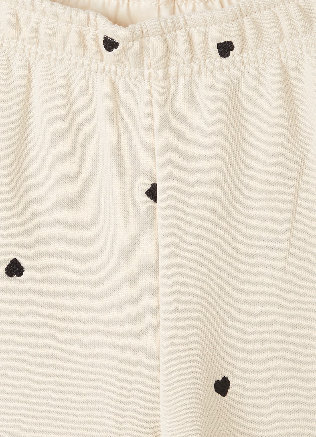 Molo Anna straight fit joggingbroek met borduring - detail 3 zand