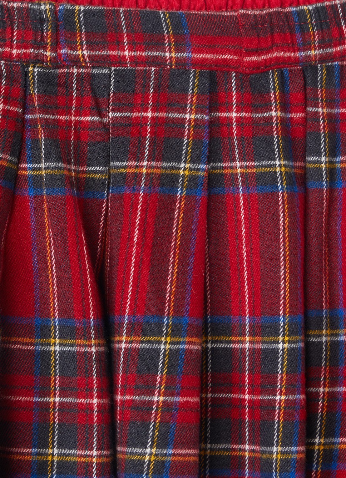 Molo Breeta rok met ruitdessin - detail 3 rood