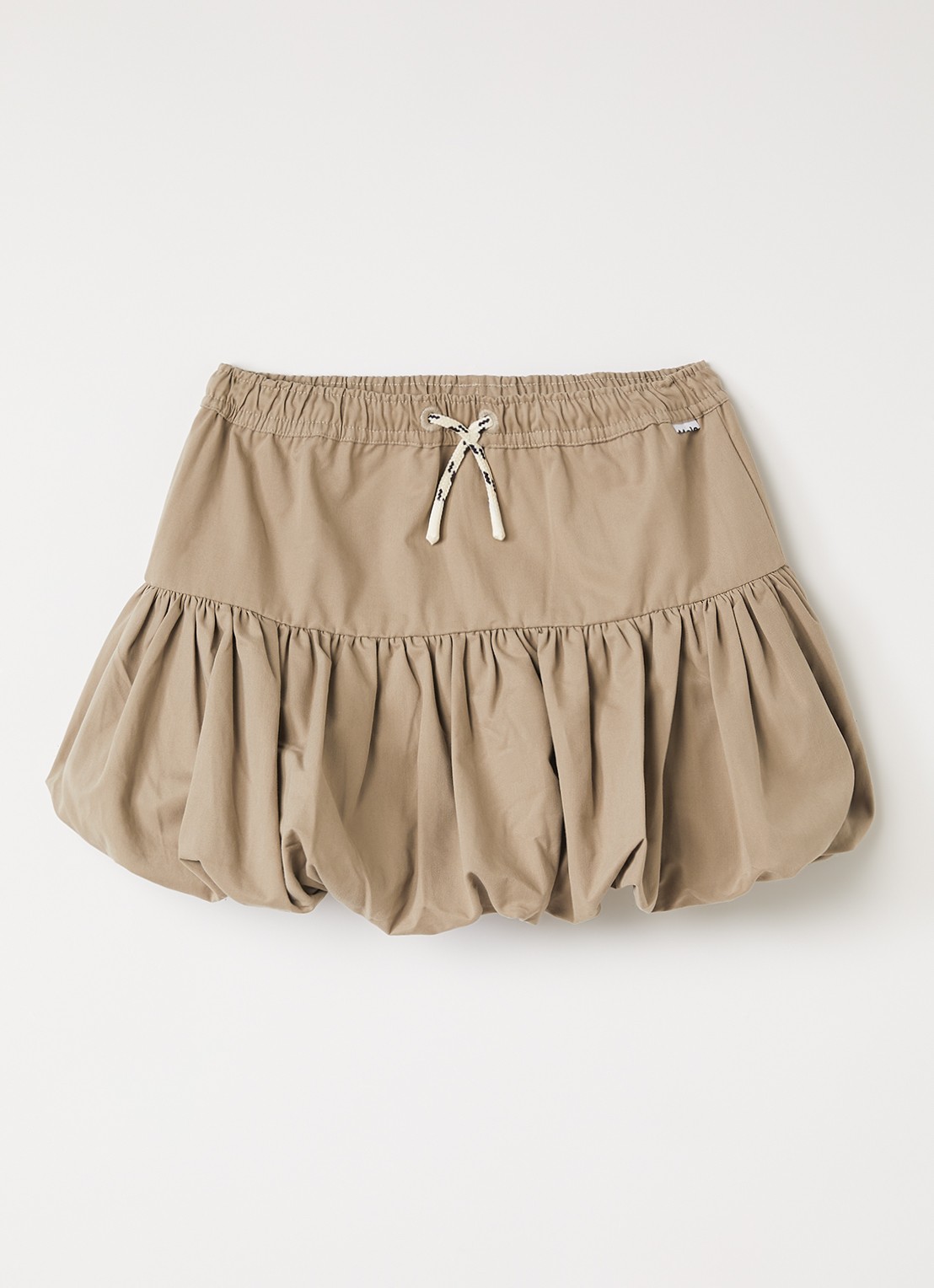 Molo Britta rok met trekkoord - voorkant beige