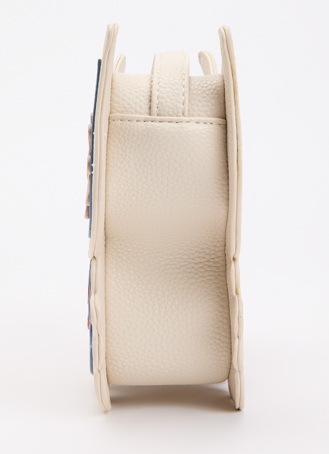 Molo Butterfly schoudertas van imitatieleer - detail 2 beige